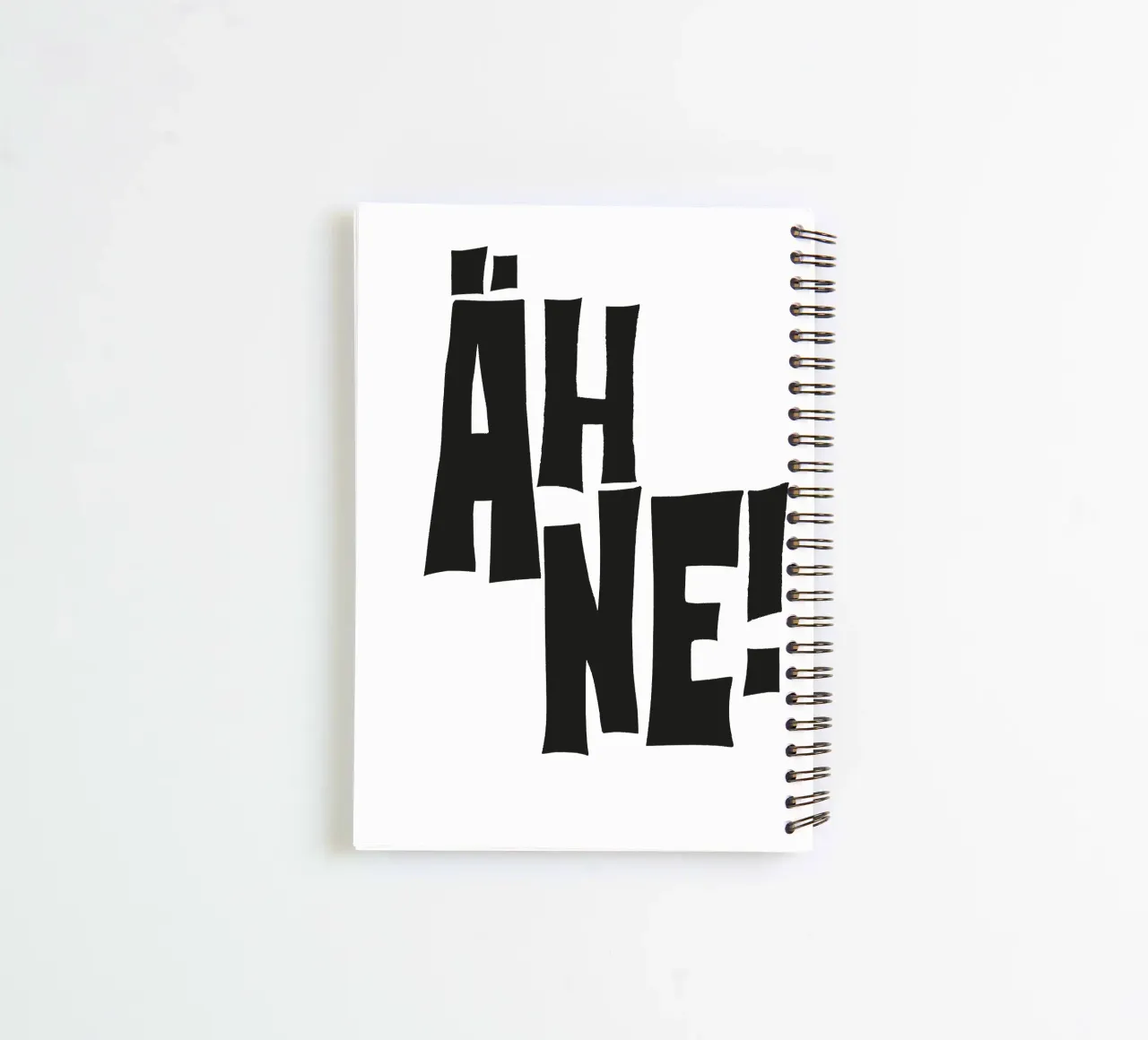 Ne spiral notebook by Flo Klein