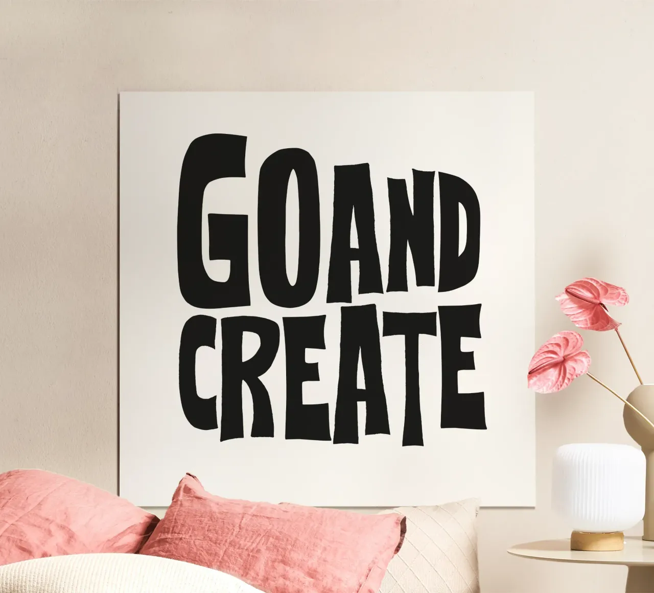 Create poster con telaio in alluminio da Flo Klein