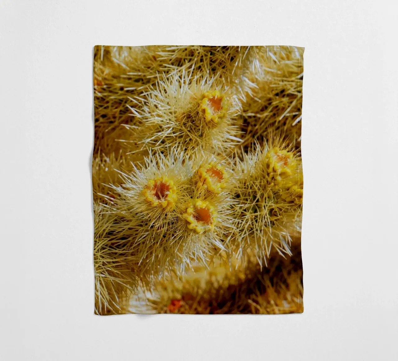 spine di cactus coperta in pile da Earthly Visions
