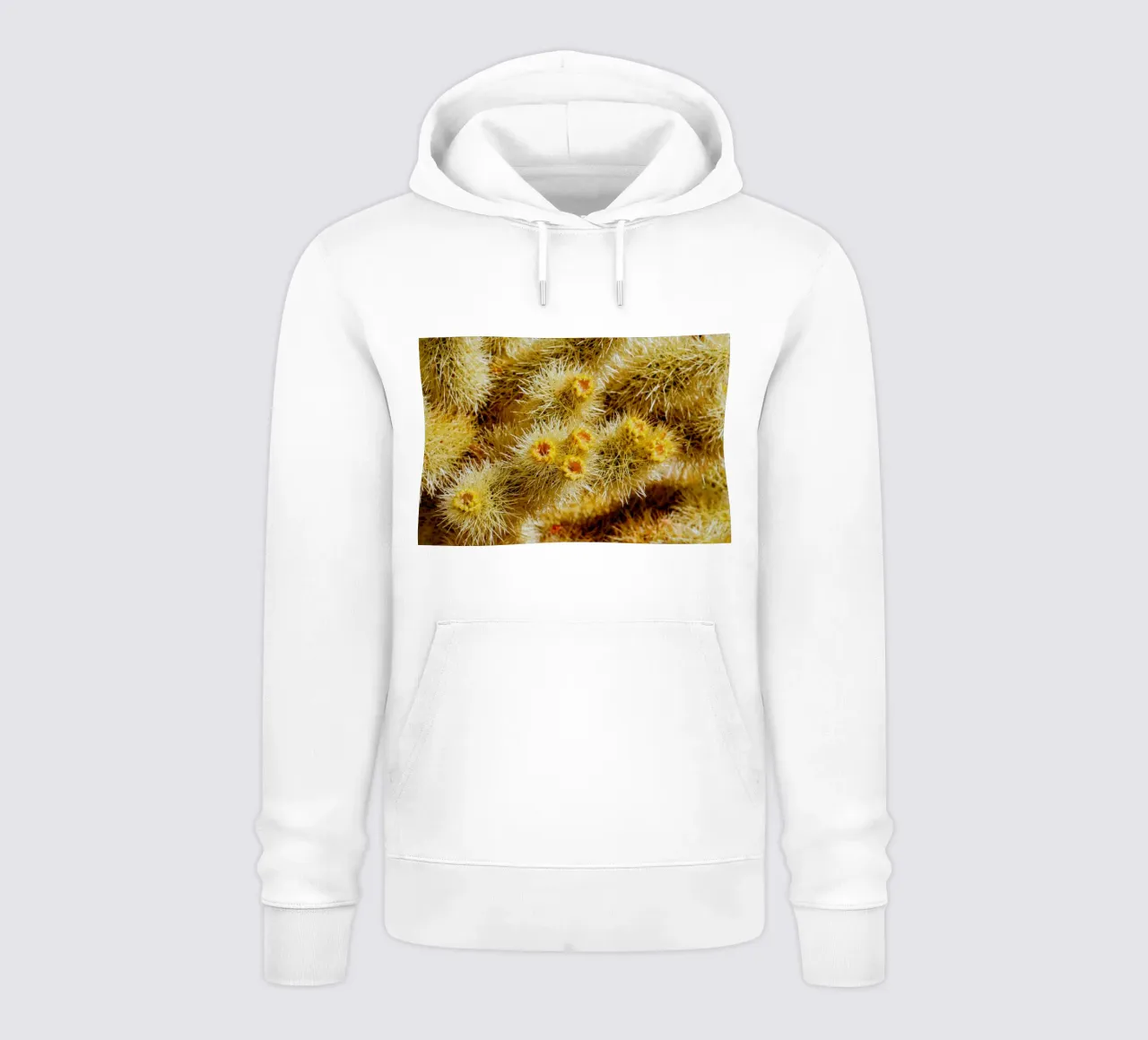 spine di cactus felpa con cappuccio da Earthly Visions