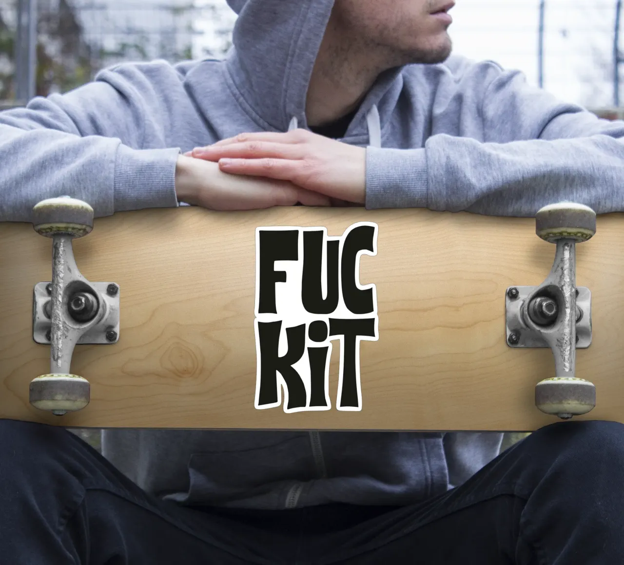 Egal sticker by Flo Klein