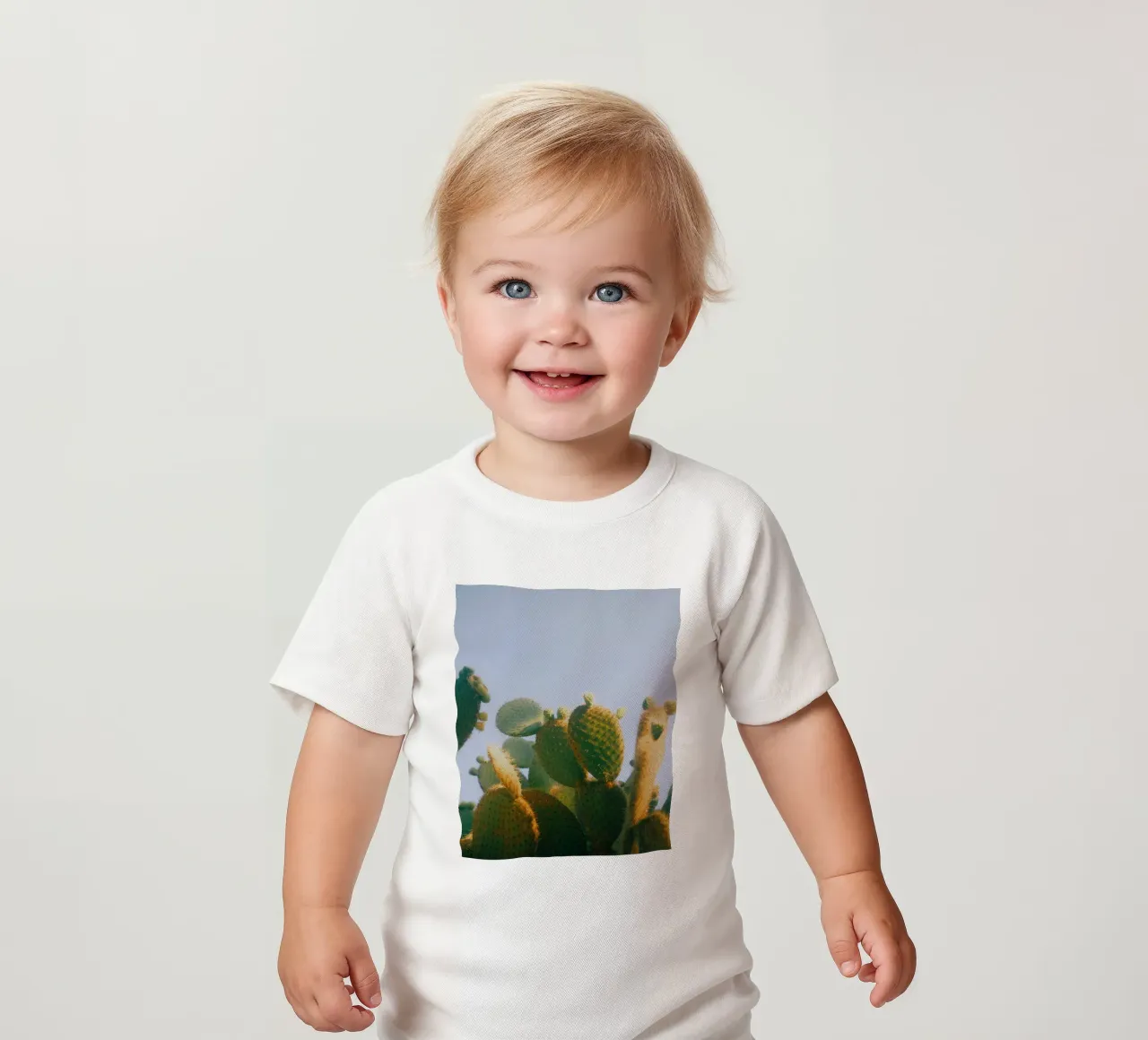 cactus fico d'India maglietta neonato da Earthly Visions