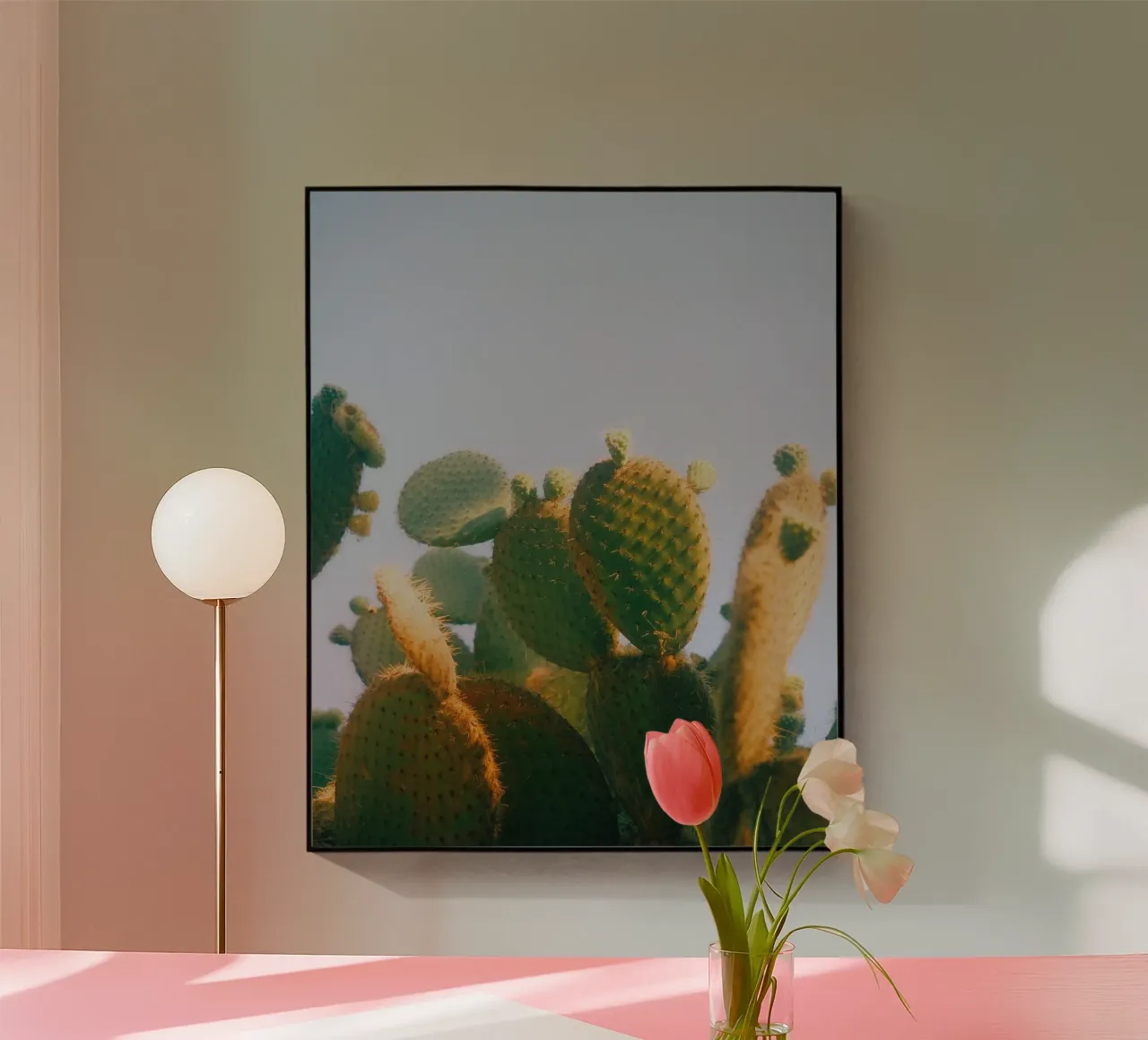 cactus fico d'India plexiglass da Earthly Visions
