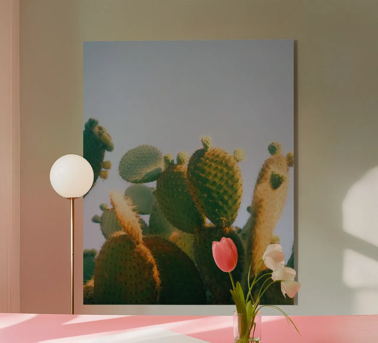 cactus fico d'India plexiglass da Earthly Visions