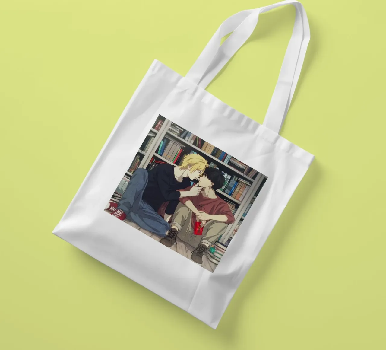 Pesce banana borsa in juta da withandname