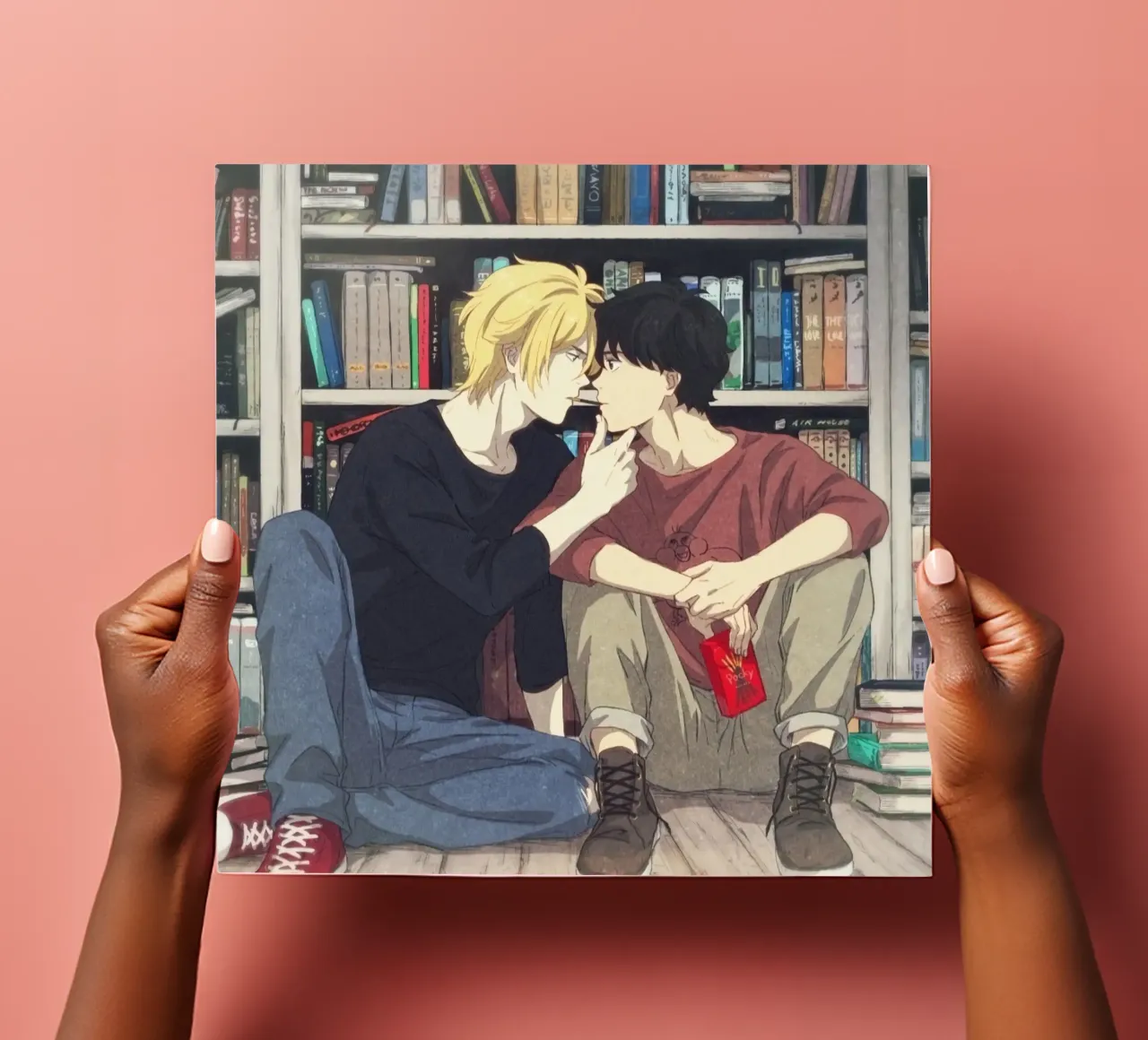 Banana Fish sticker sheet by withandname
