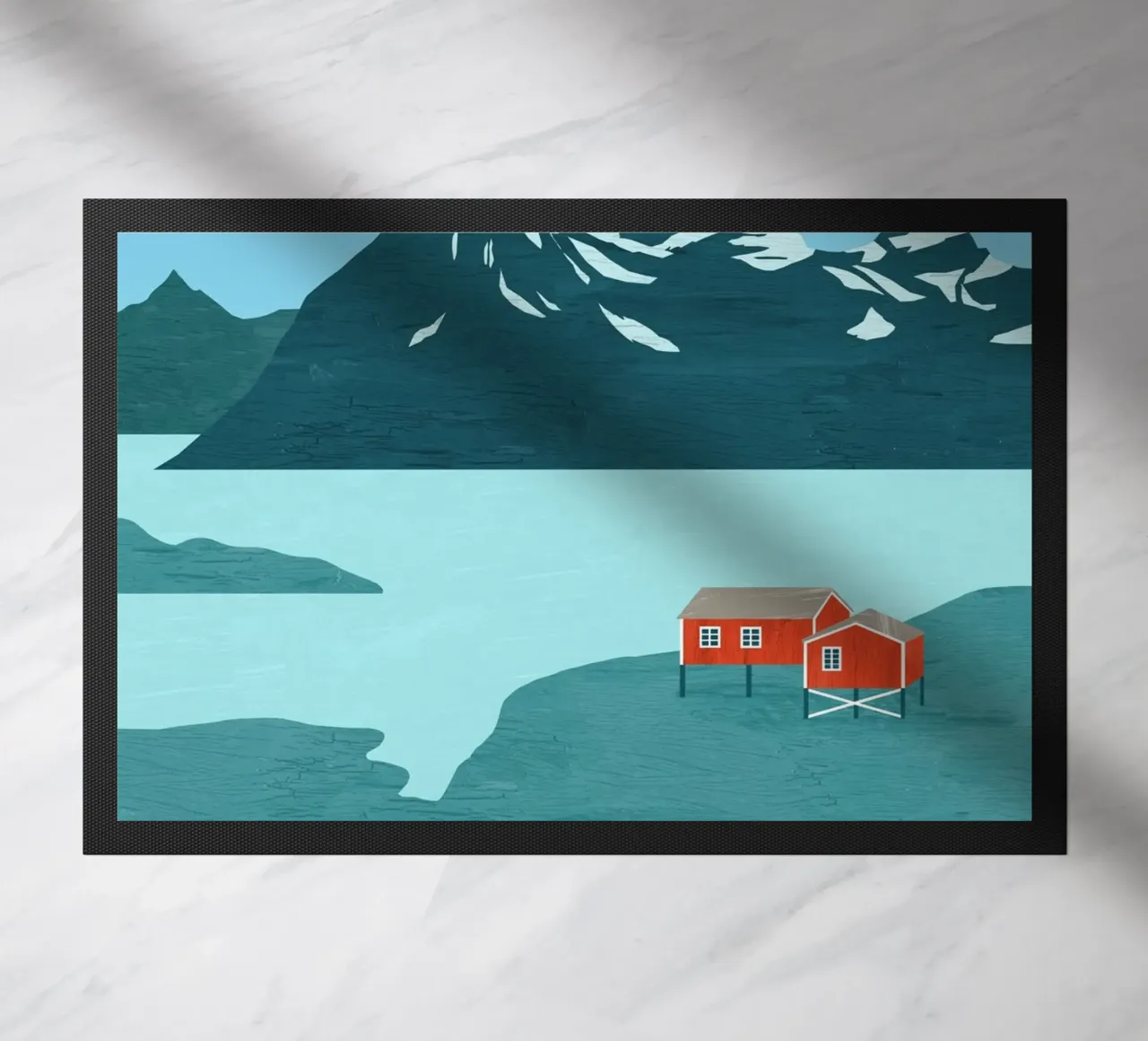Paesaggio Norvegia zerbino da Katinka Reinke