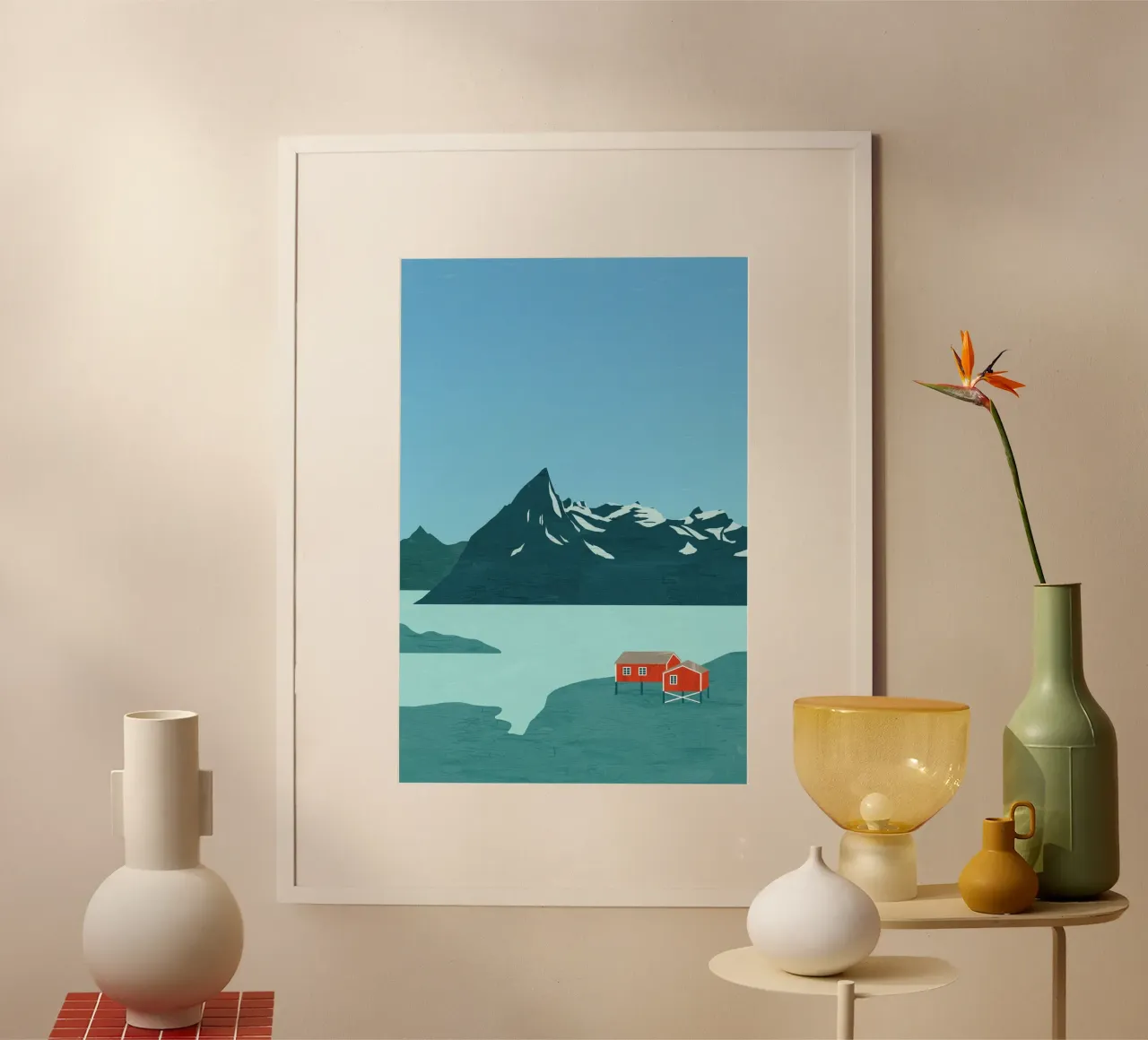 Paesaggio Norvegia carta hahnemühle da Katinka Reinke