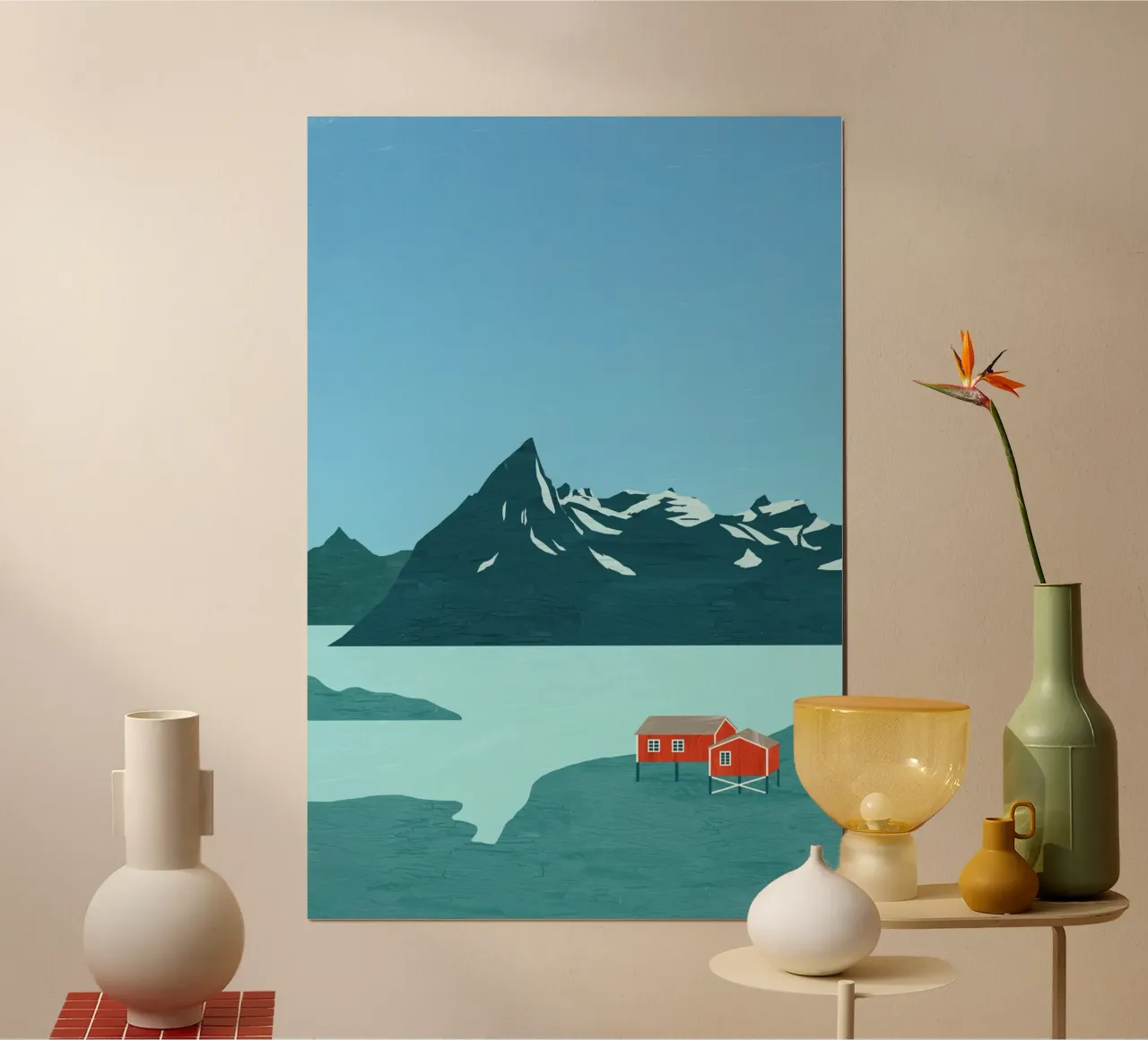 Paesaggio Norvegia carta hahnemühle da Katinka Reinke