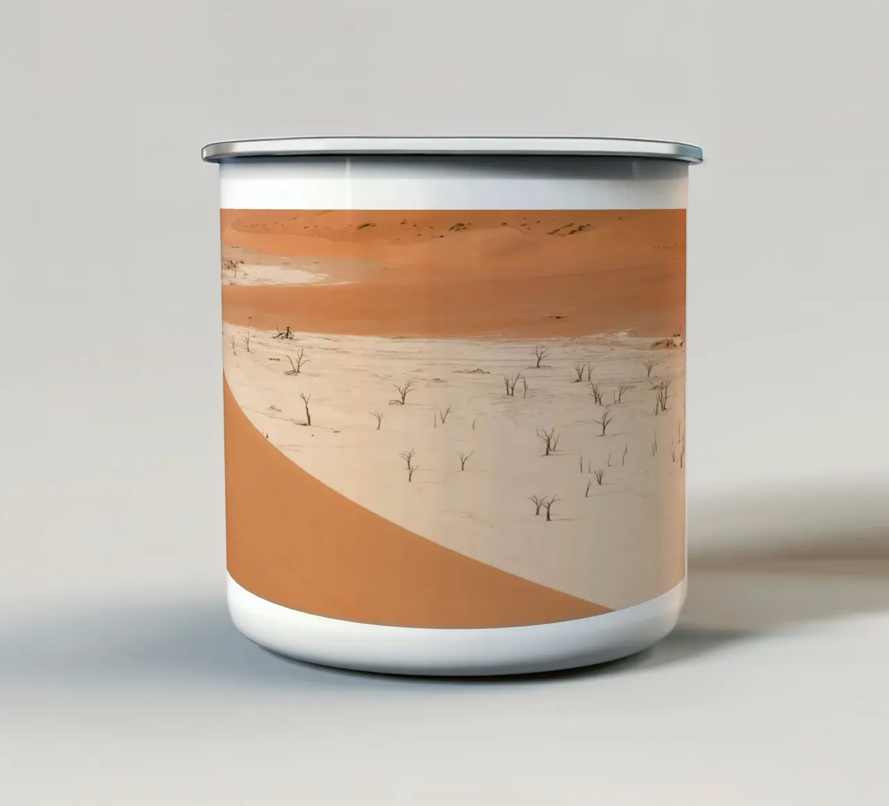 sabbia del deserto tazza in smalto da Earthly Visions