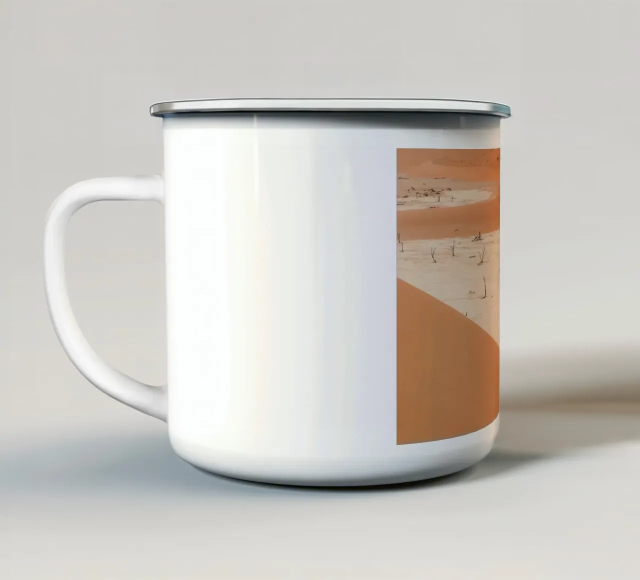 sabbia del deserto tazza in smalto da Earthly Visions