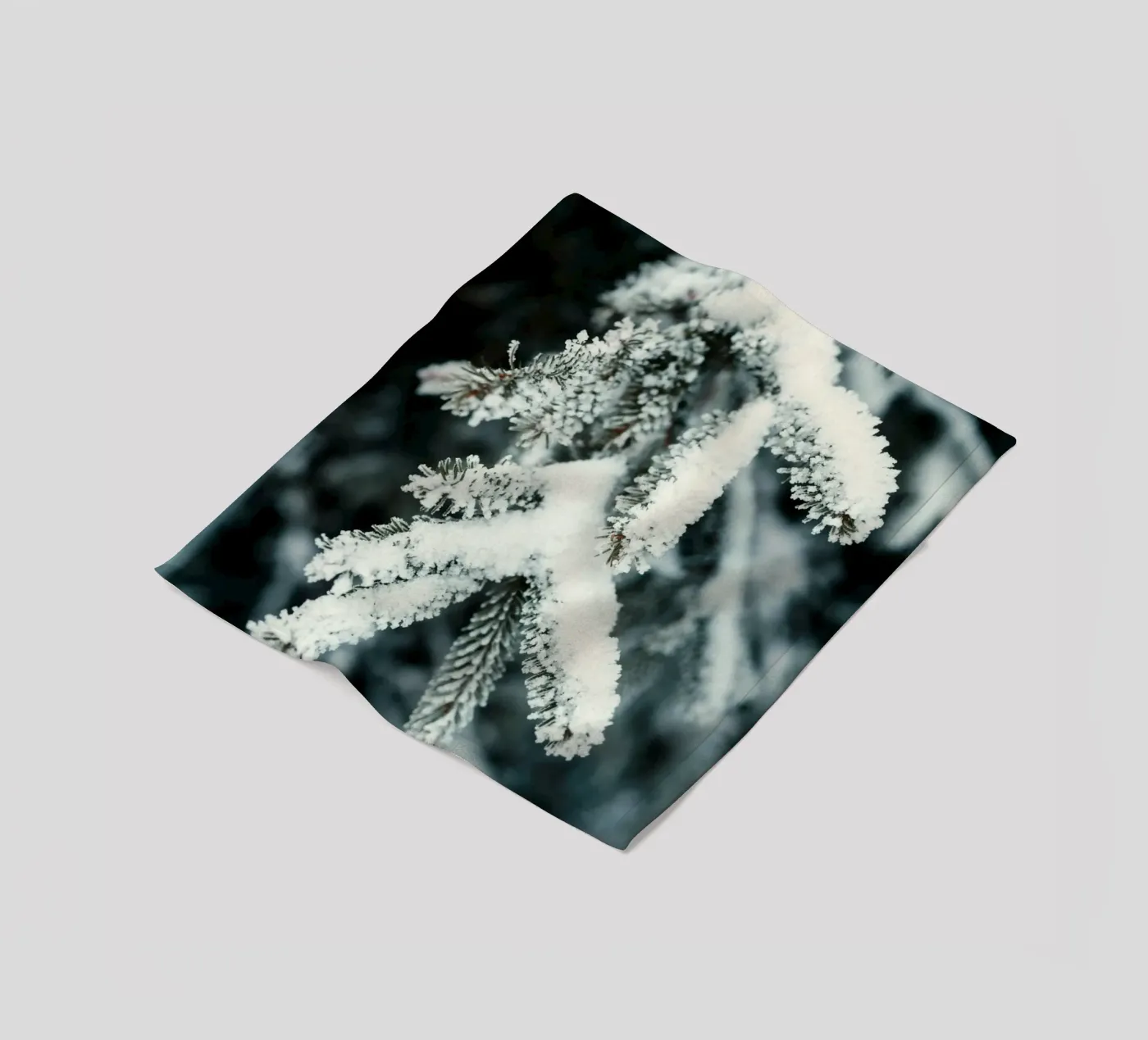 Schnee-Ast Fleecedecke von Earthly Visions