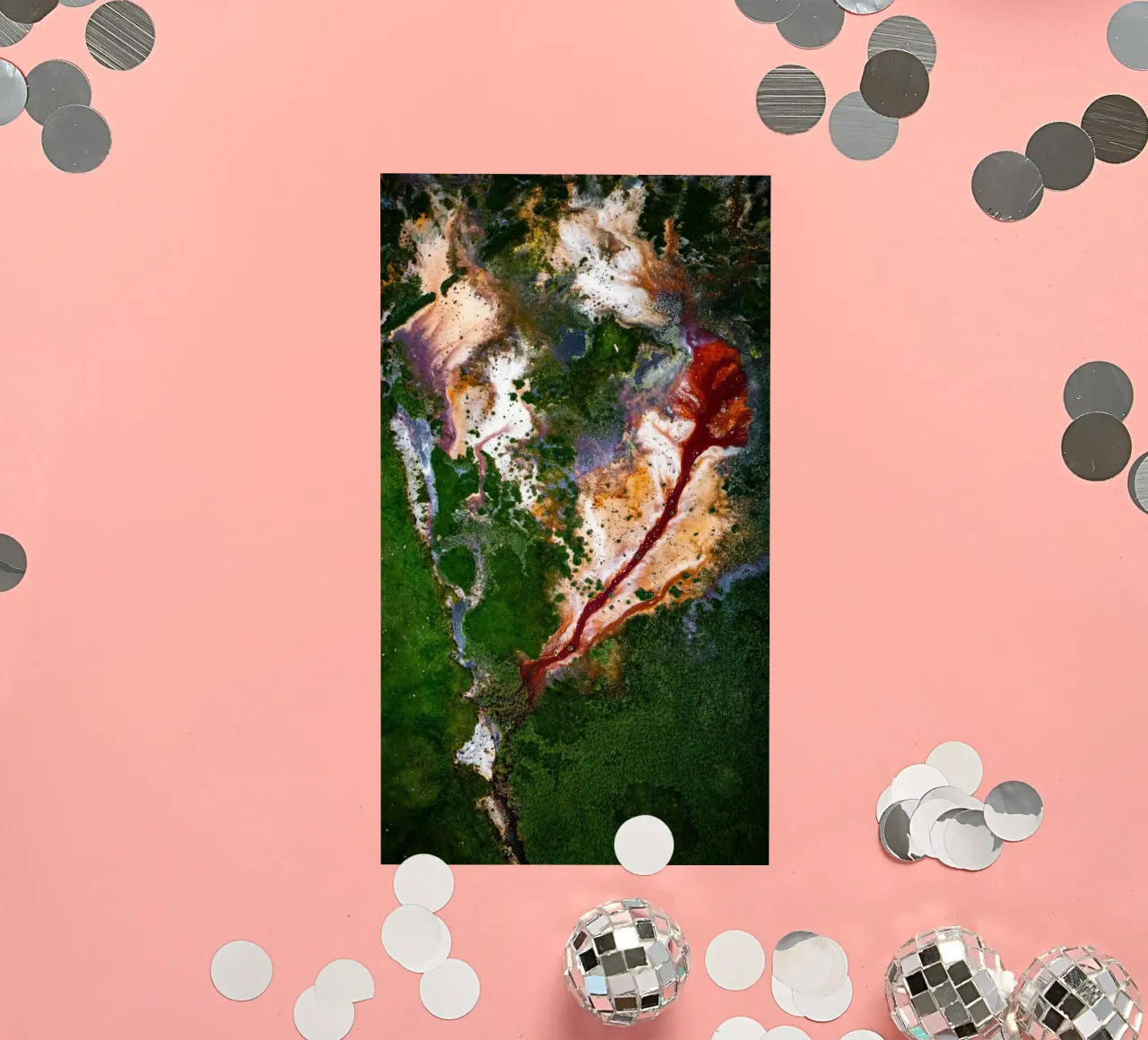 aerial view landscape sticker by Earthly Visions