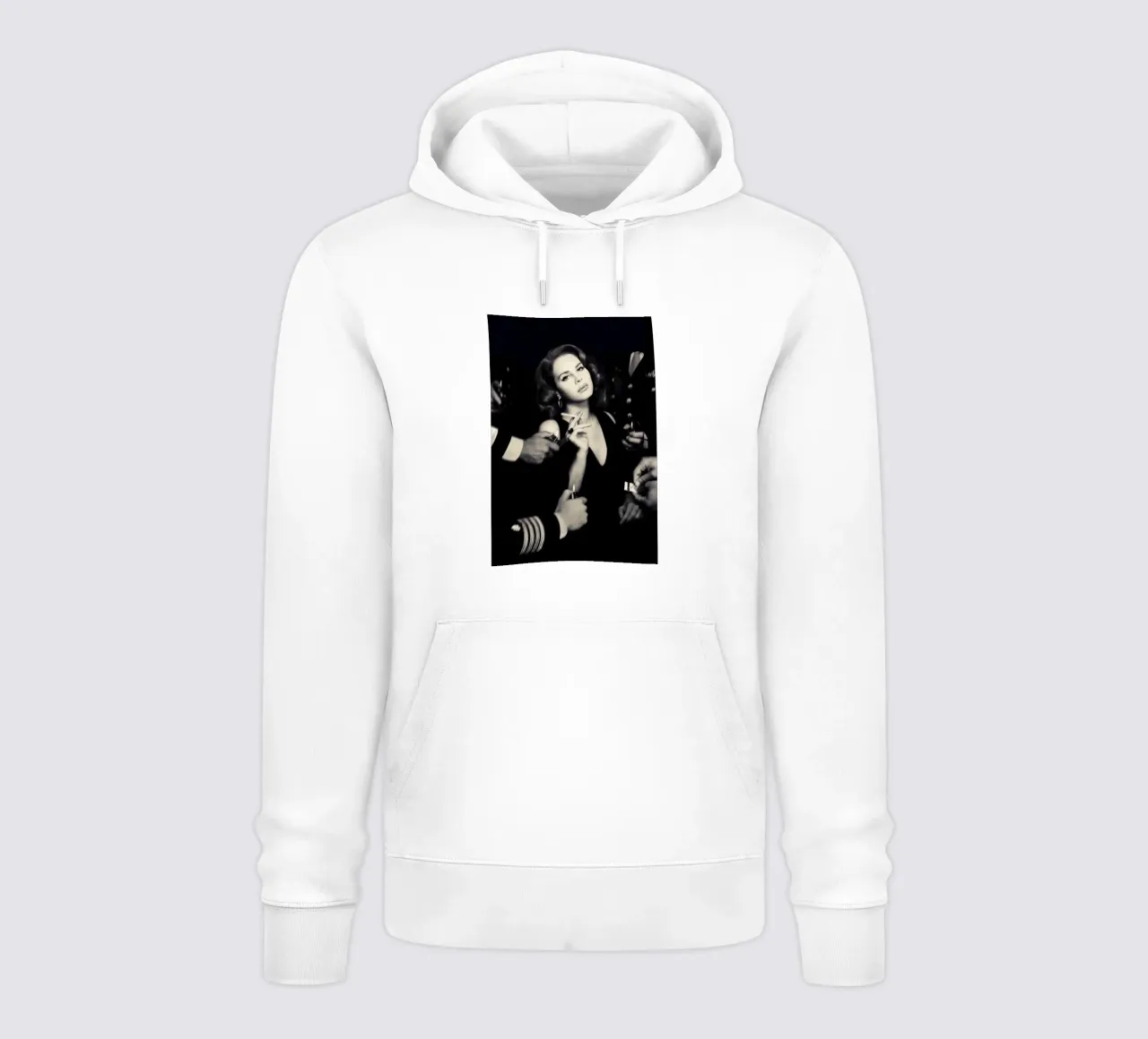 Ragazza vintage felpa con cappuccio da glover studio