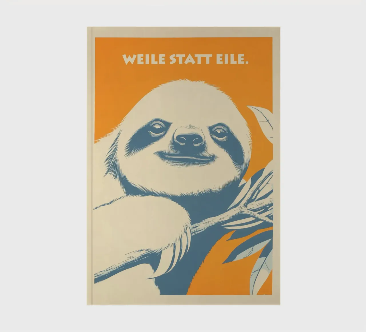 Time instead of haste | Learning from sloths notebook by Autofocus