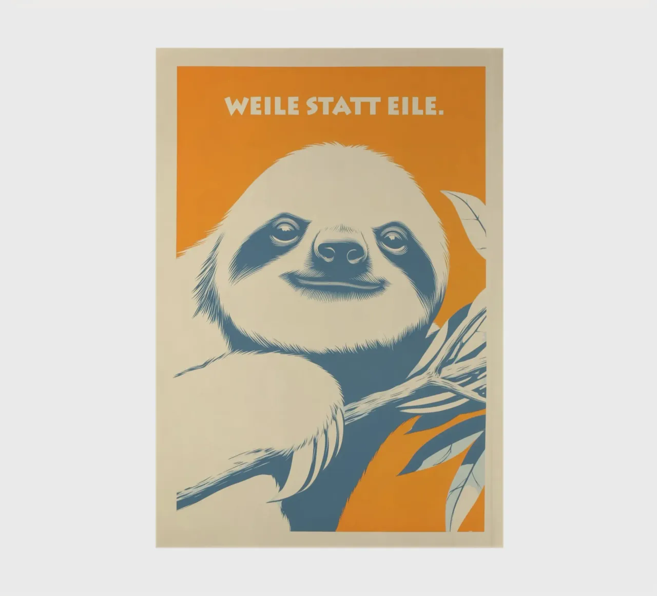 Time instead of haste | Learning from sloths notebook by Autofocus