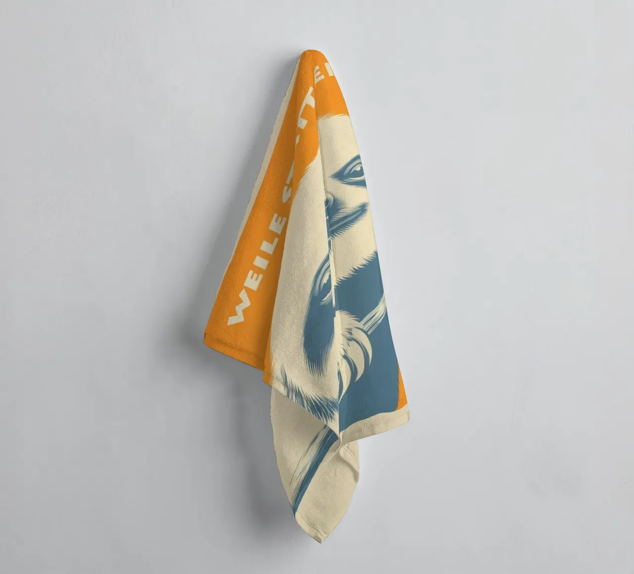 Time instead of haste | Learning from sloths towel by Autofocus