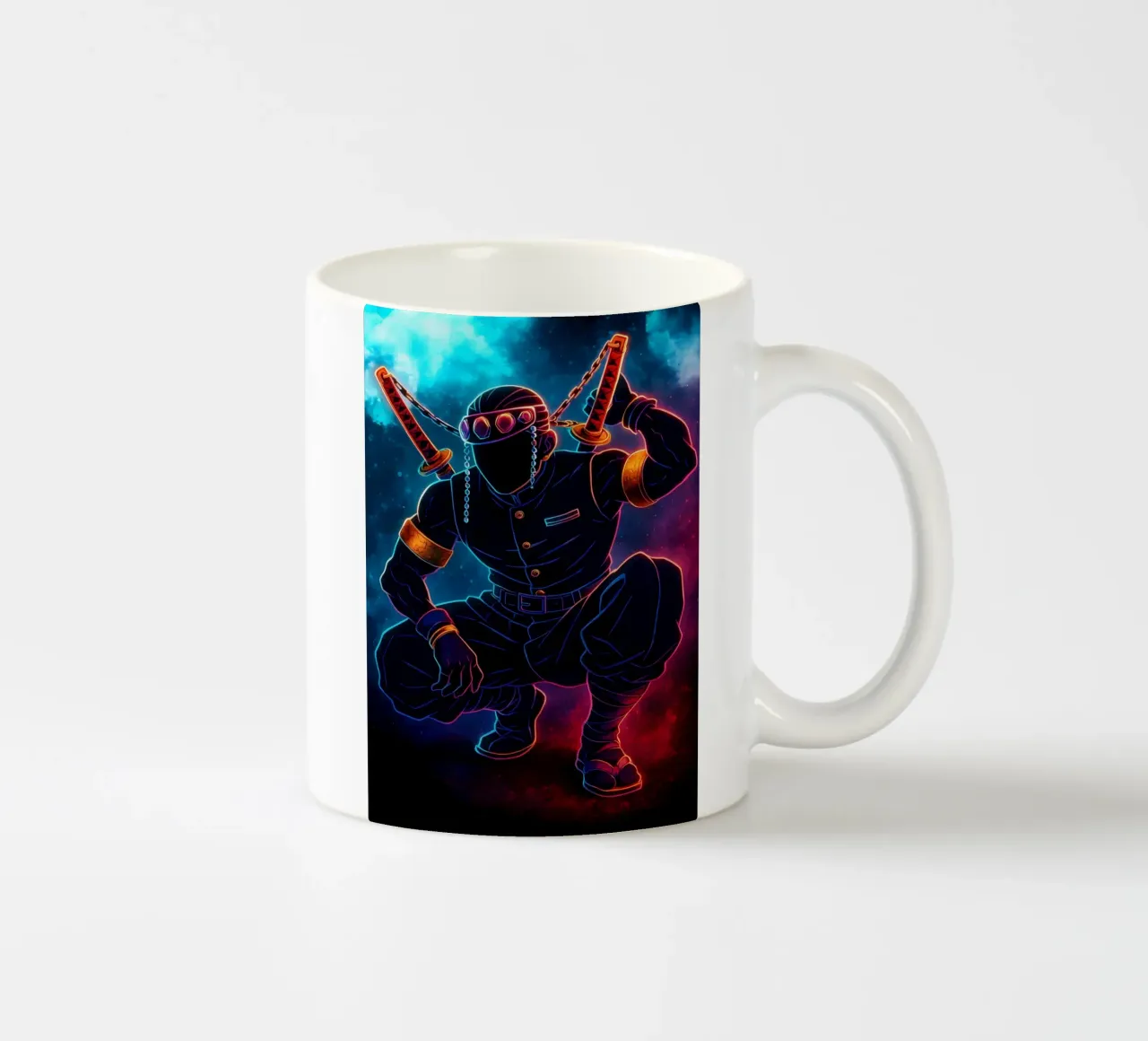 Soul Of Demon slayer Uzui Tengen tazza in ceramica da DGSoulheroes