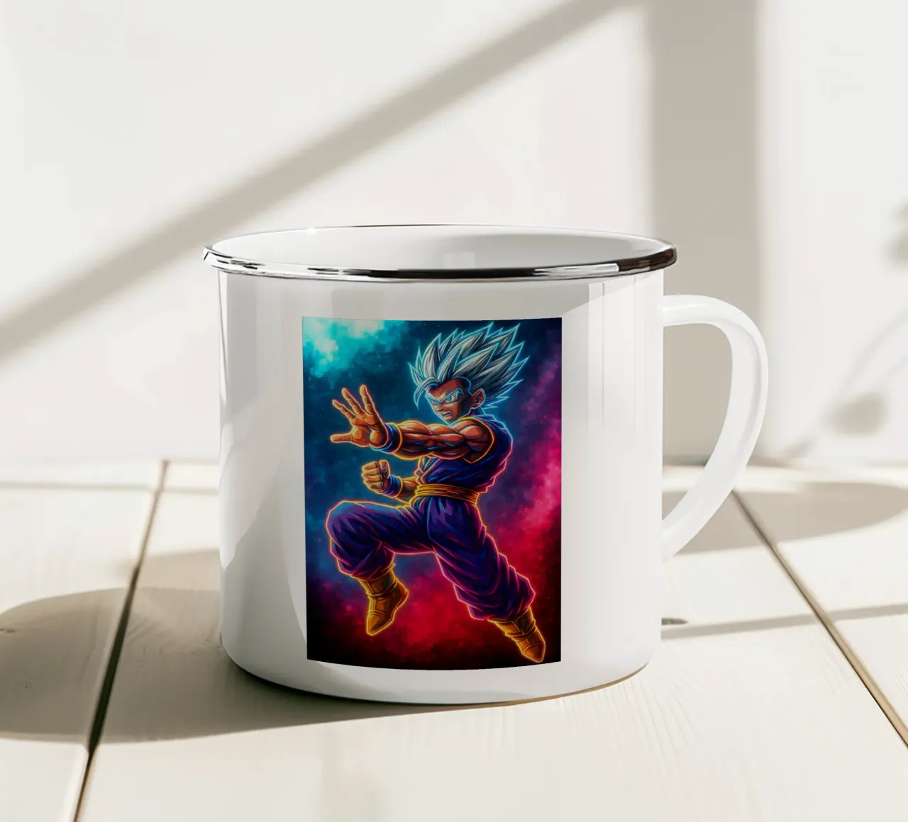 Soul Of Dragon Ball Z Gohan enamel mug by DGSoulheroes