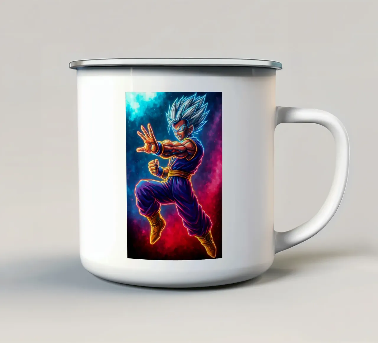 Soul Of Dragon Ball Z Gohan enamel mug by DGSoulheroes