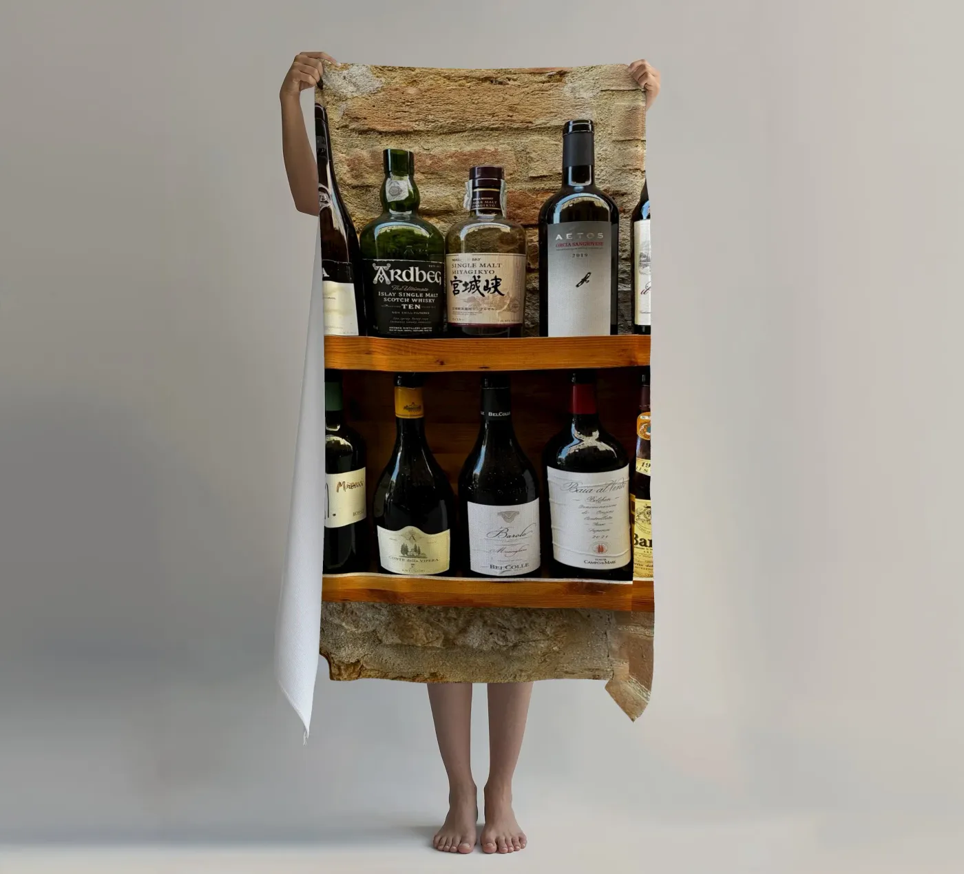 Vine Not ? Strandtuch von ChiasMata CozMos