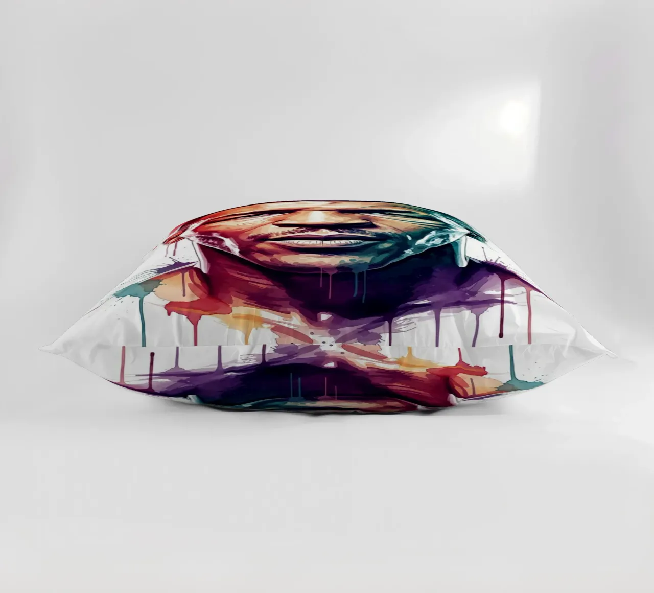 Mike Tyson art decorative cushion by Lembayung art