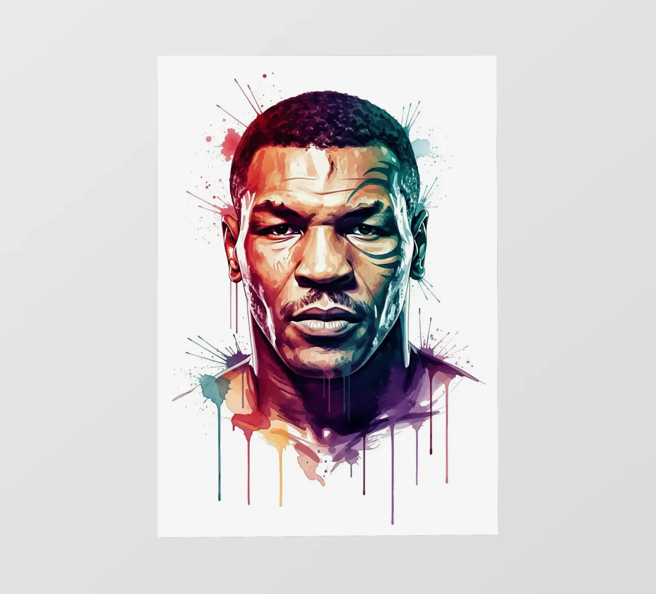 Mike Tyson art pvc cover by Lembayung art
