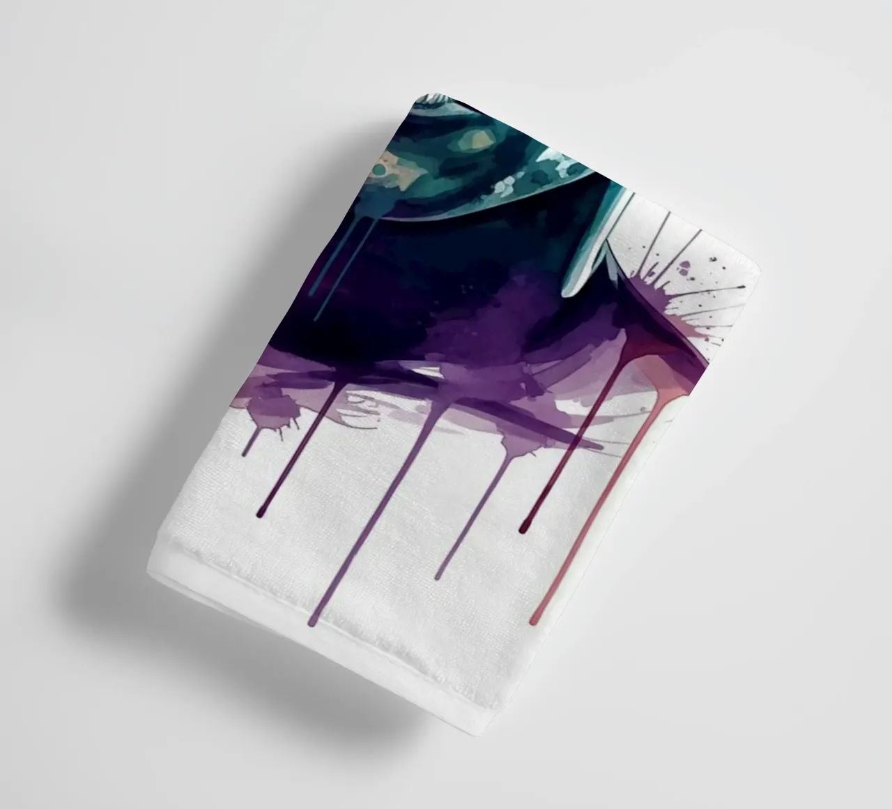 Mike Tyson art towel by Lembayung art
