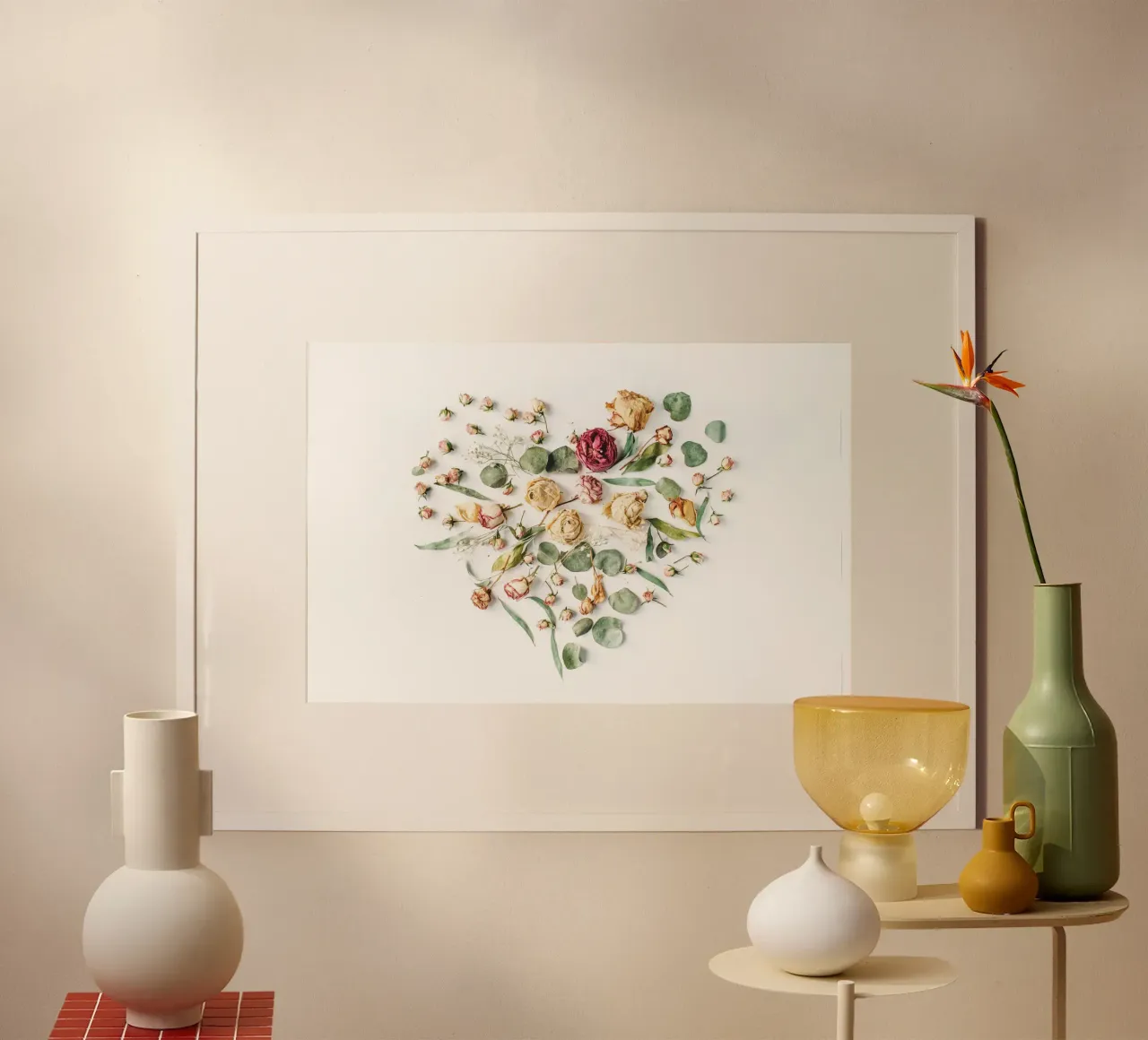 Note floreali d'amore poster da StillVibe Home