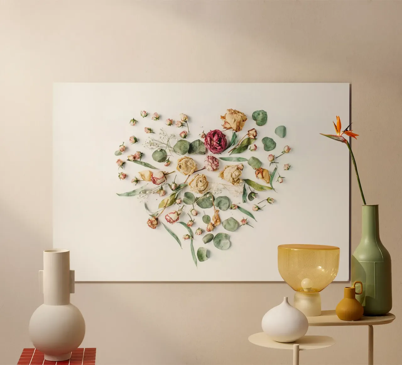 Note floreali d'amore poster da StillVibe Home