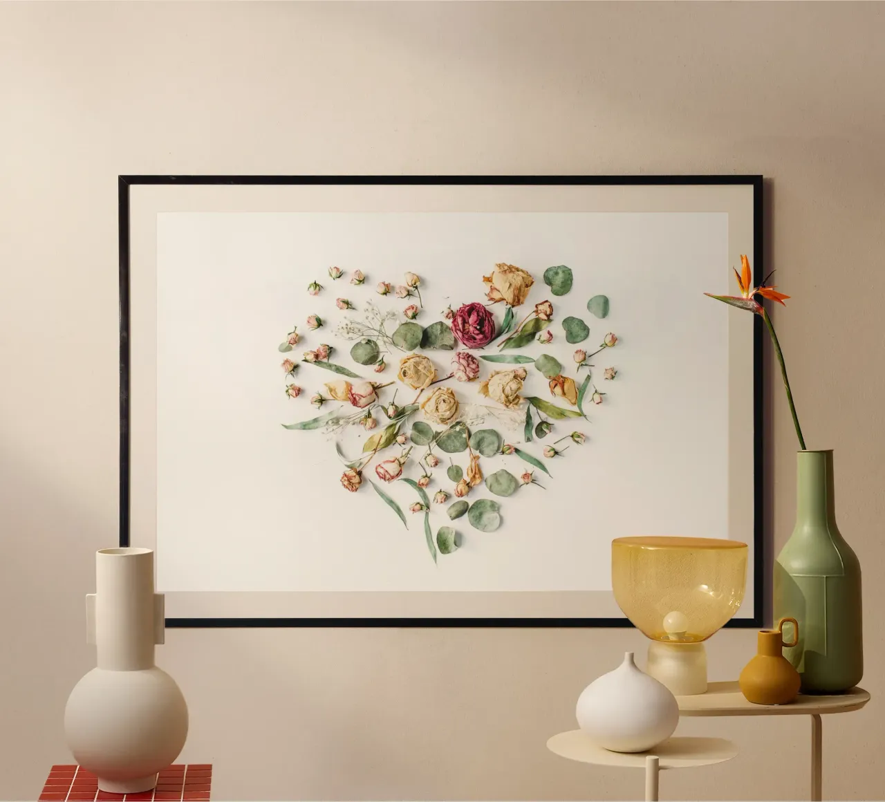 Note floreali d'amore poster da StillVibe Home