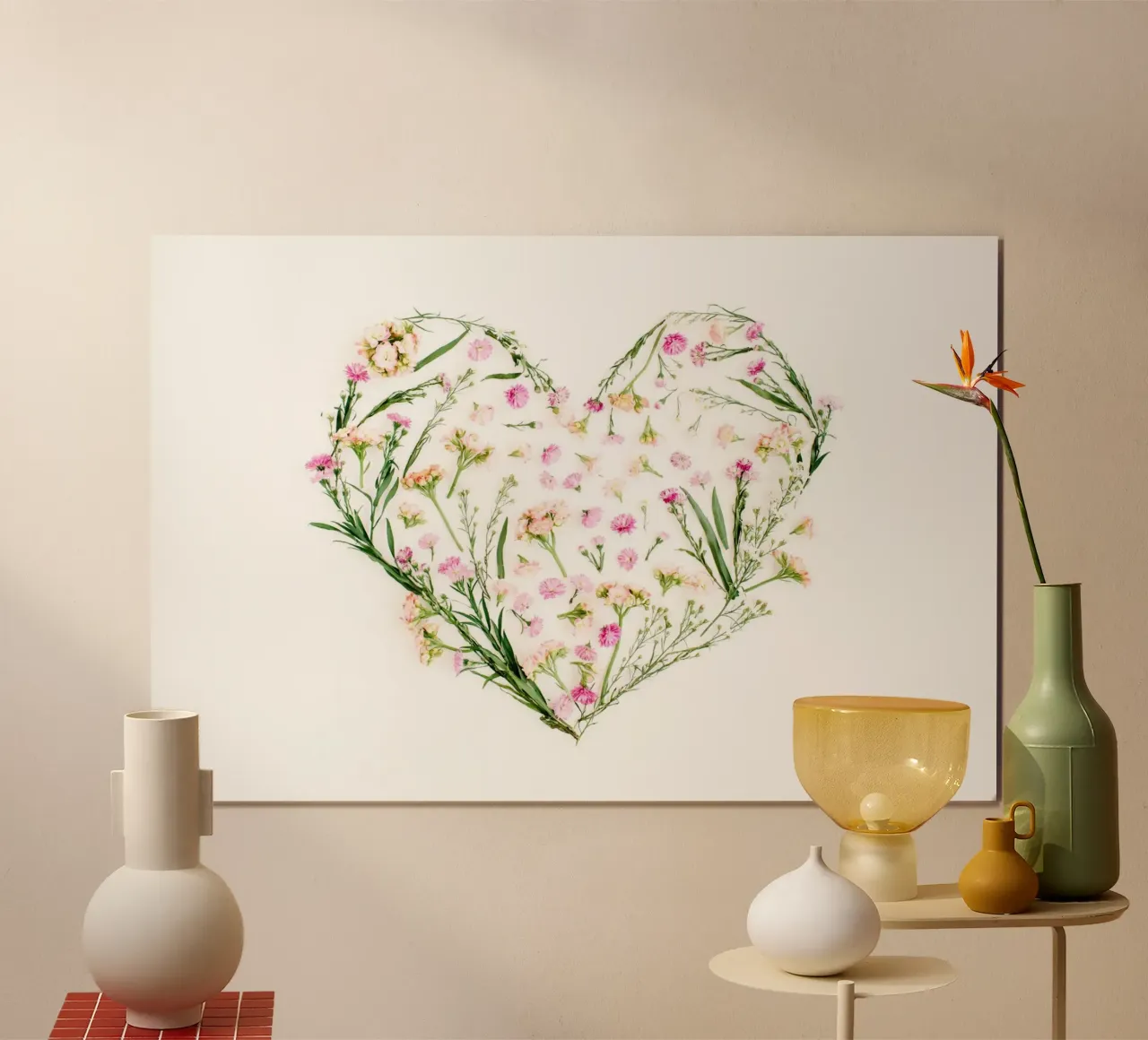 Blumige Noten der Liebe Hahnemühle von StillVibe Home