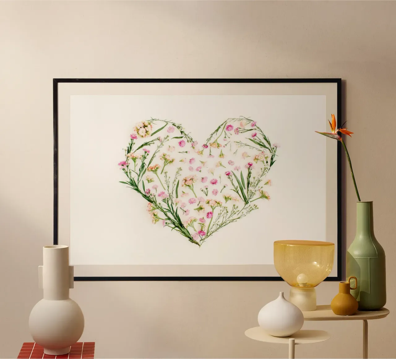 Blumige Noten der Liebe Hahnemühle von StillVibe Home