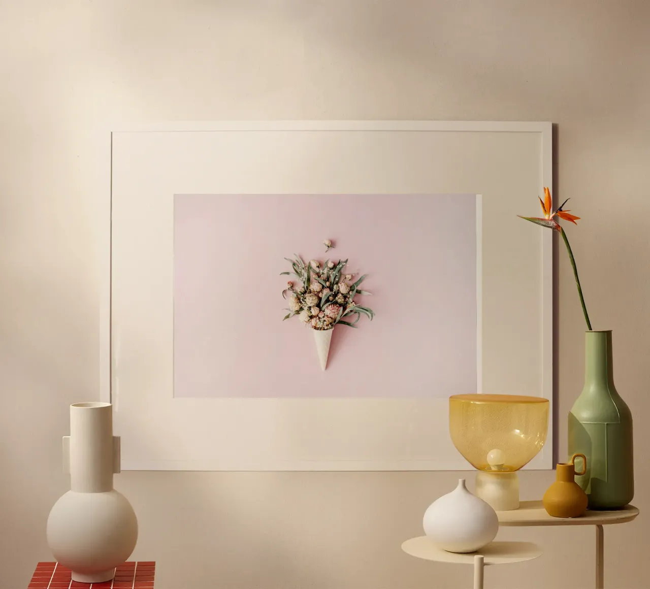 Note floreali d'amore poster da StillVibe Home