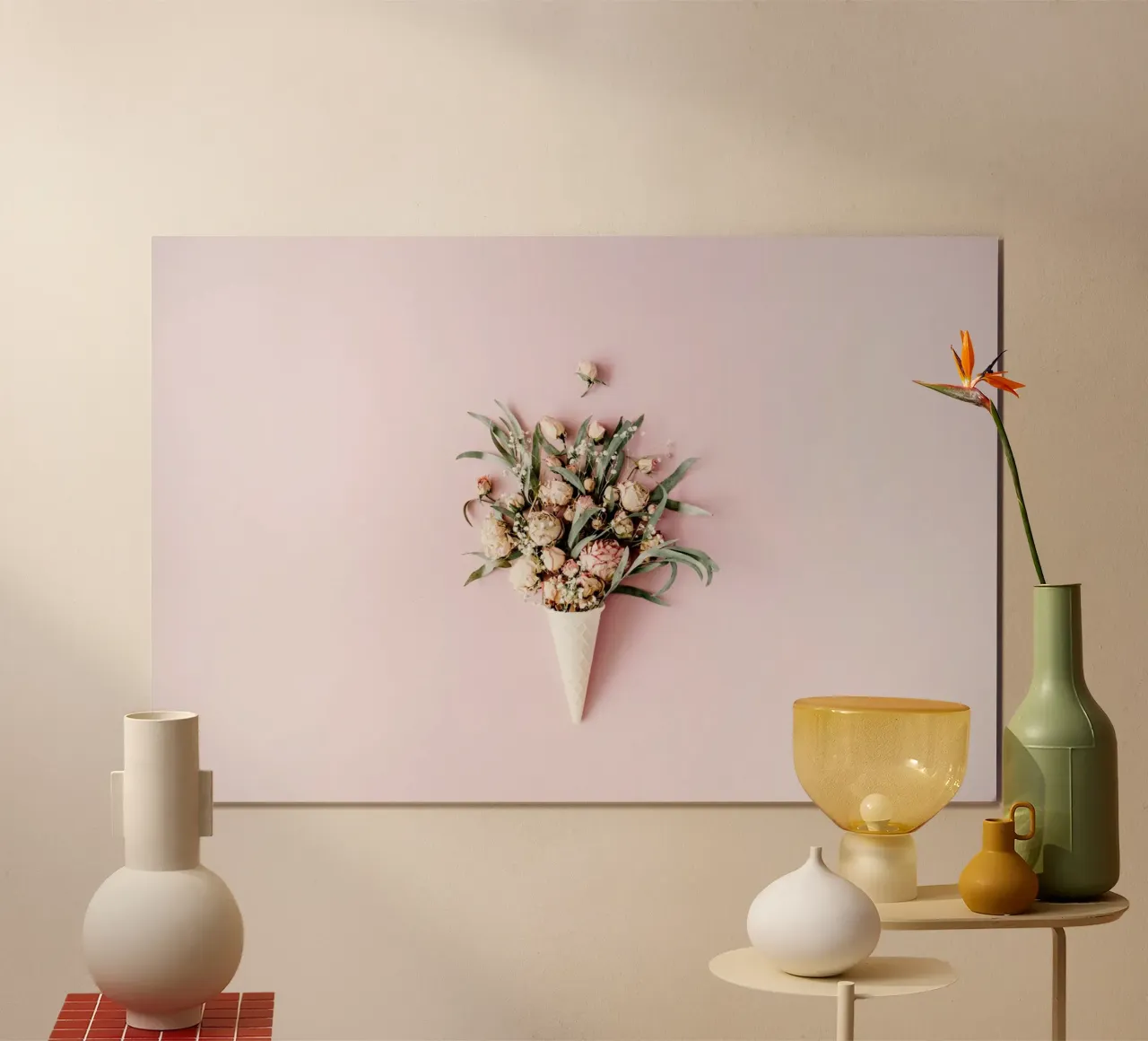 Note floreali d'amore poster da StillVibe Home