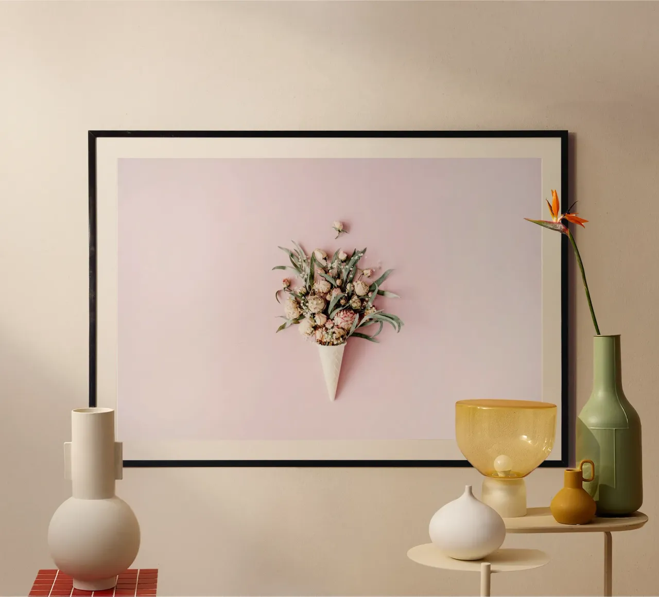Note floreali d'amore poster da StillVibe Home