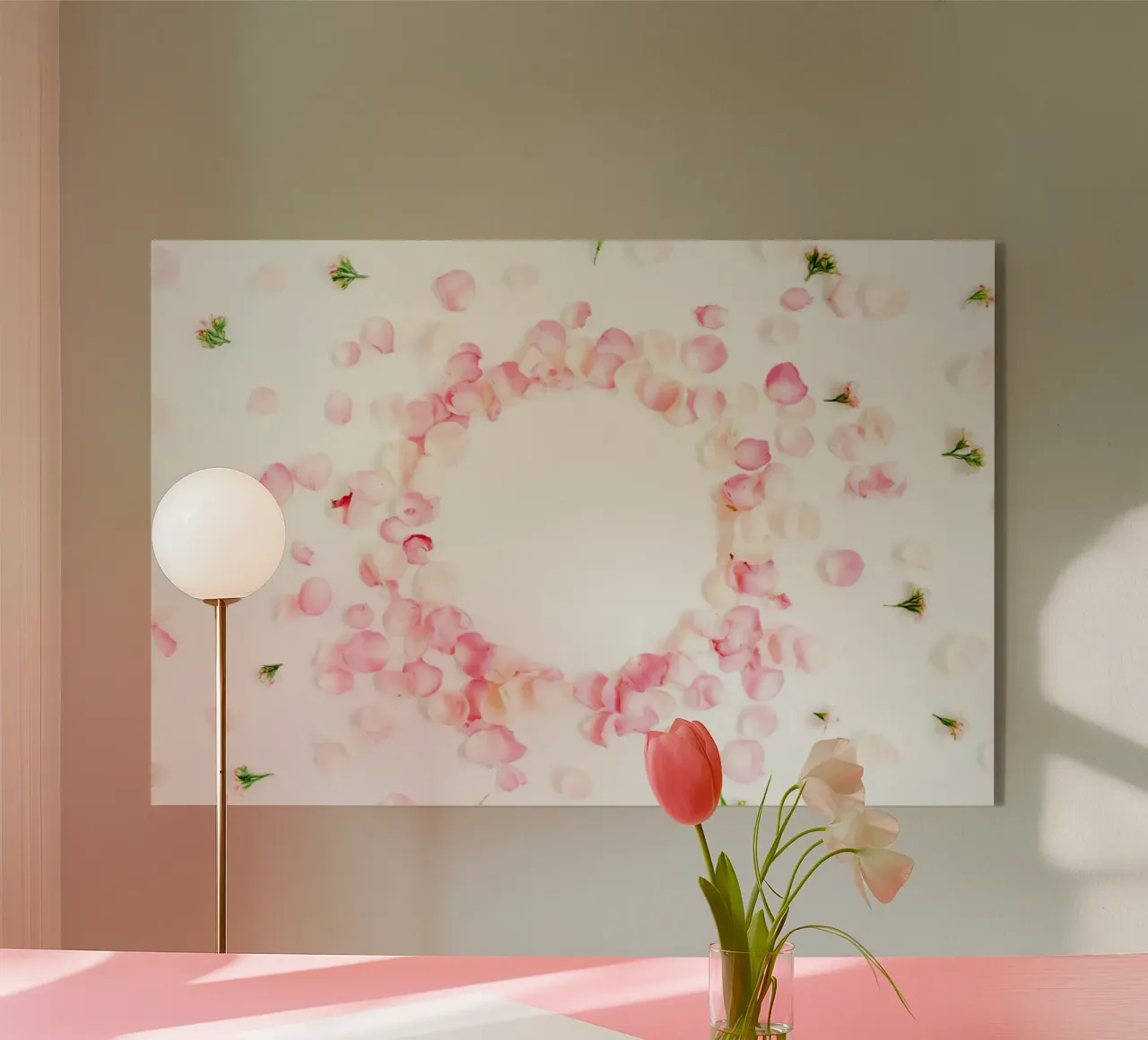 Note floreali d'amore plexiglass da StillVibe Home