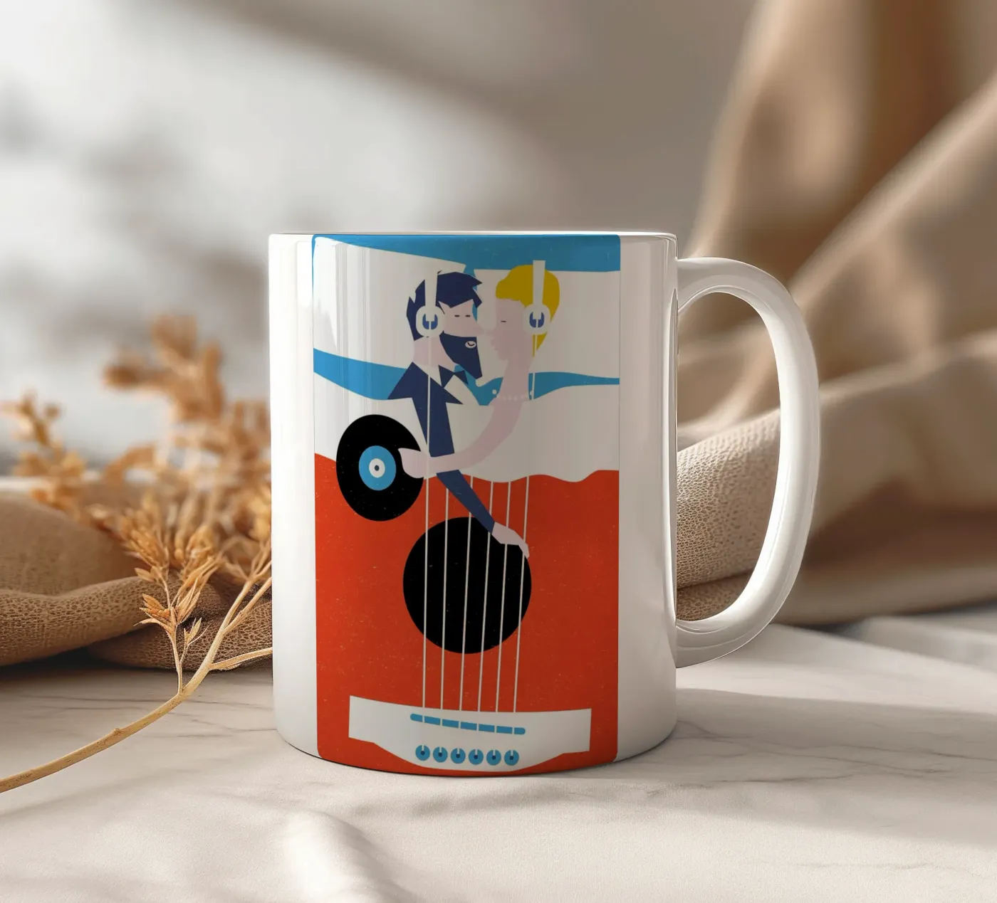 Bed In ceramic mug by Francesco Zorzi