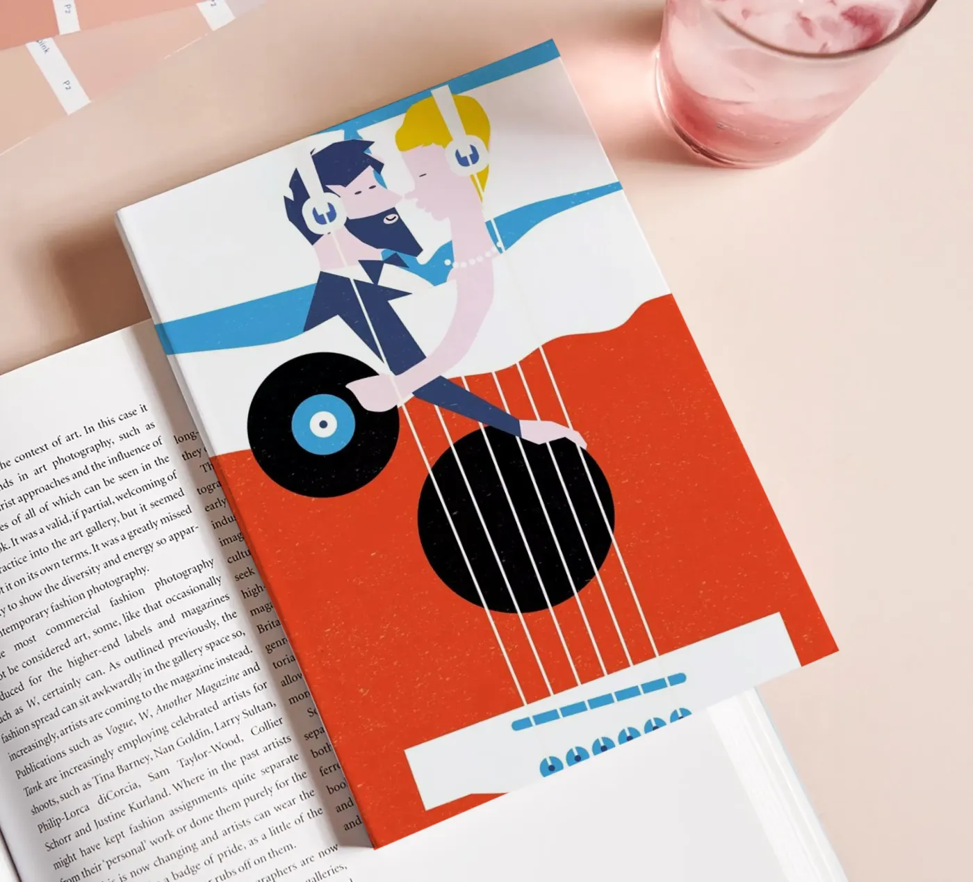 Bed In notebook by Francesco Zorzi