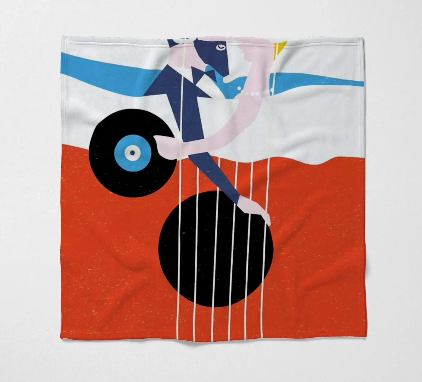 Bed In fleecedeken van Francesco Zorzi