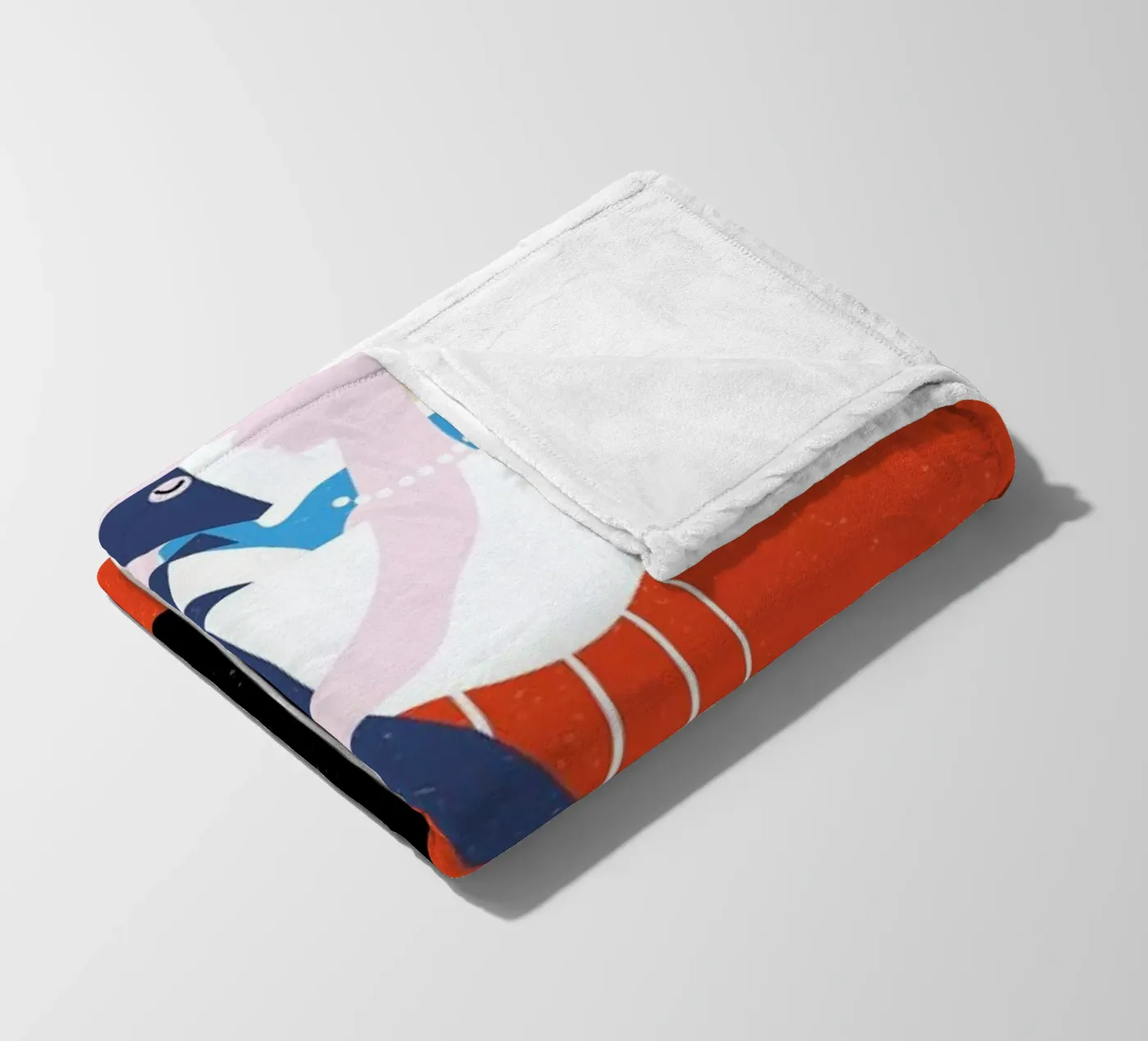 Bed In fleecedeken van Francesco Zorzi