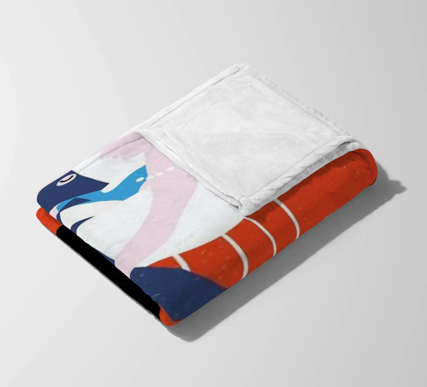 Bed In fleecedeken van Francesco Zorzi