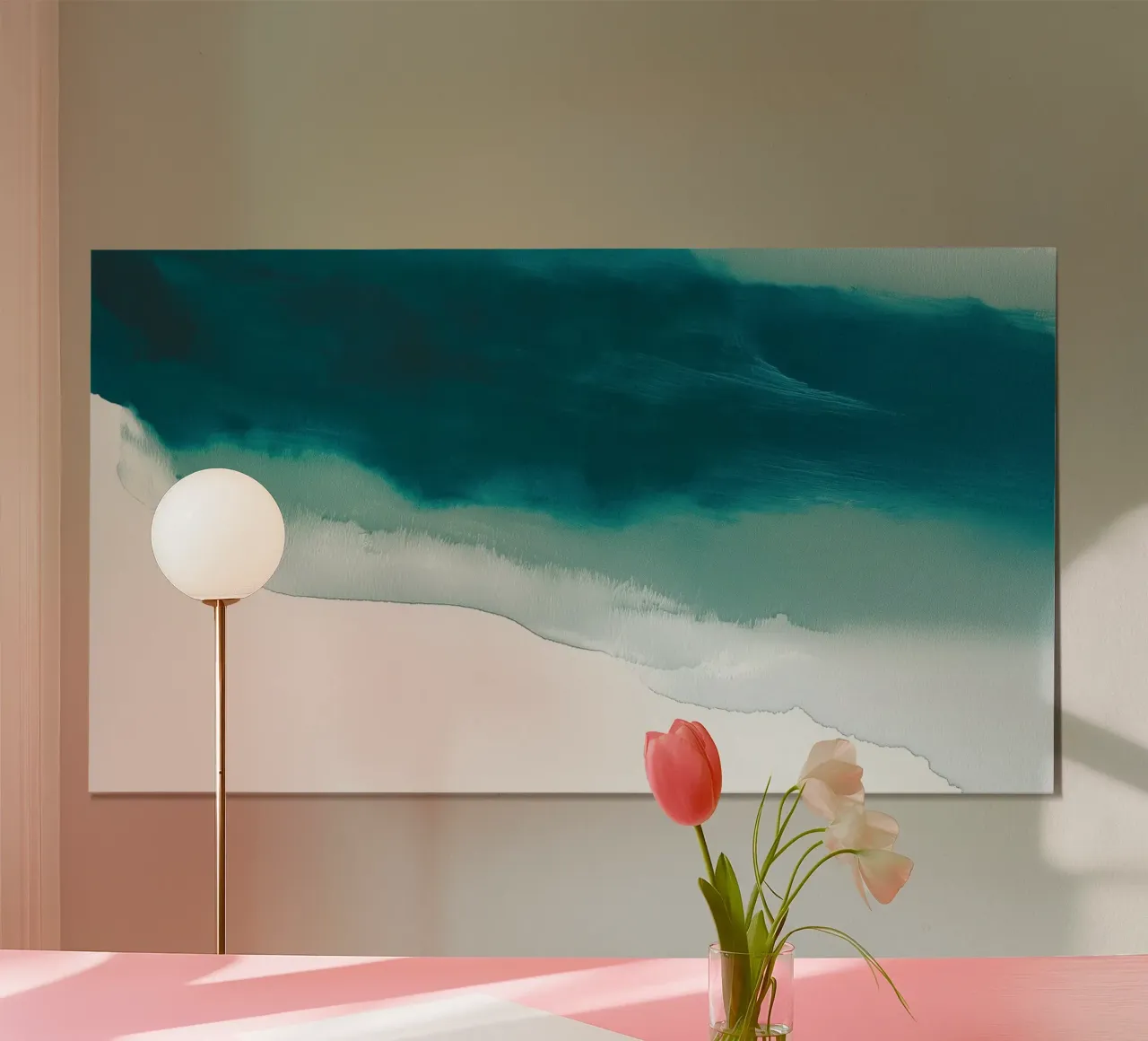 Coastal Fade poster van Matthias Keller Studio