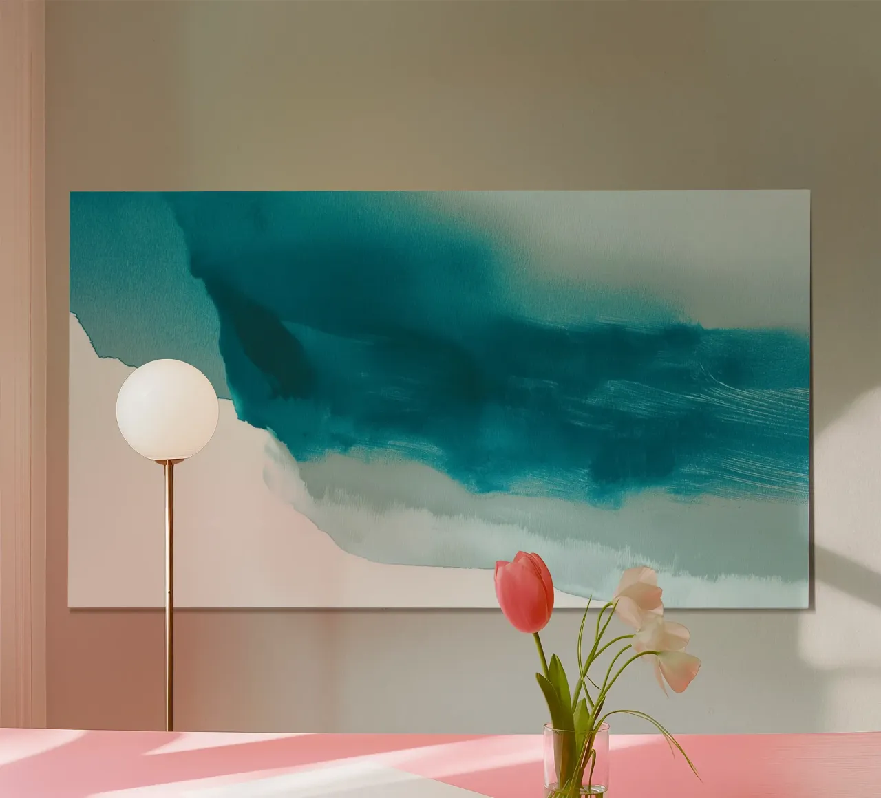 Gezeitenform Poster von Matthias Keller Studio