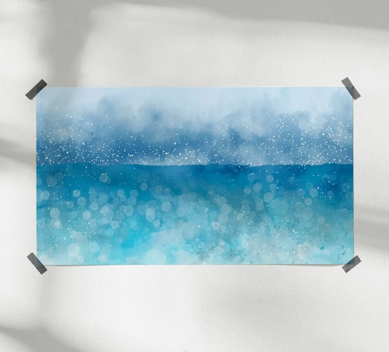 Drift + Spark poster by Matthias Keller Studio