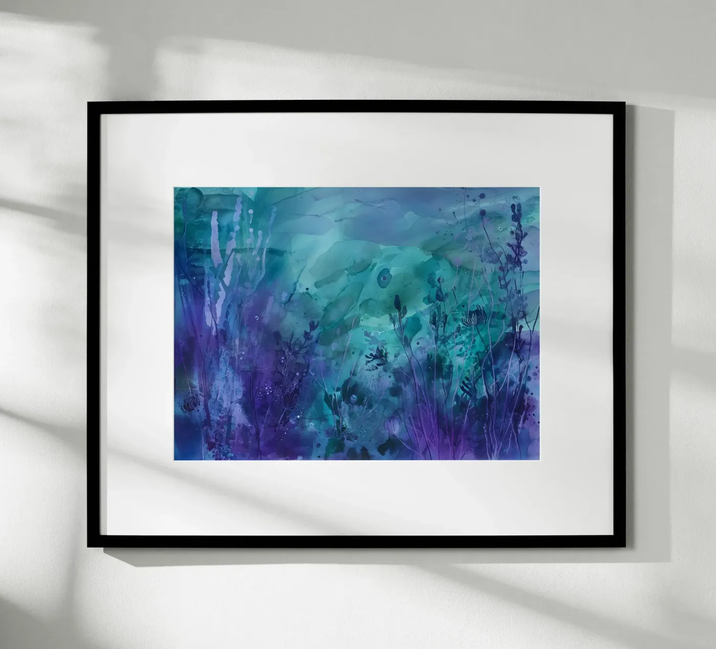 Twilight Reef poster by Matthias Keller Studio