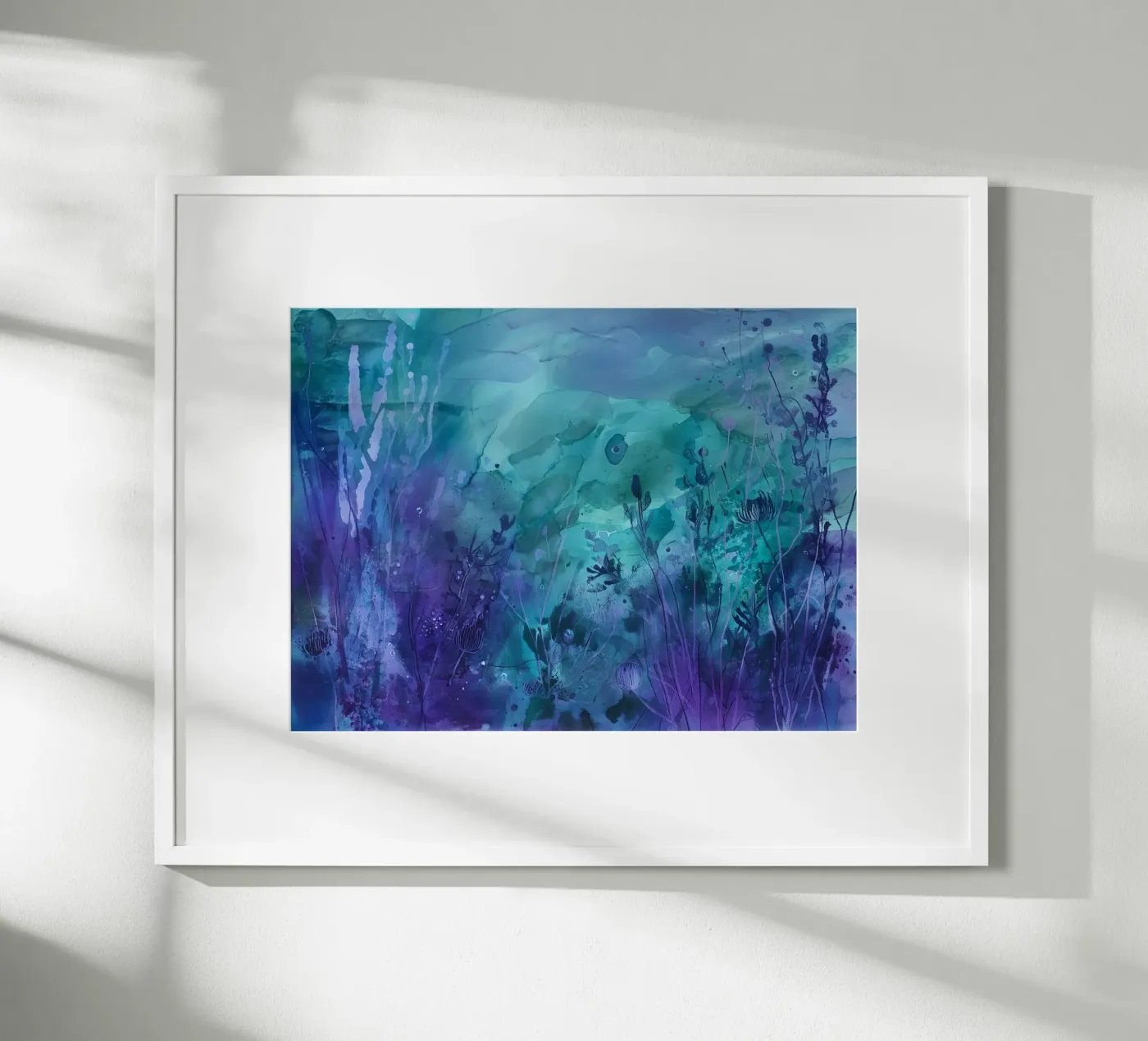 Twilight Reef poster by Matthias Keller Studio