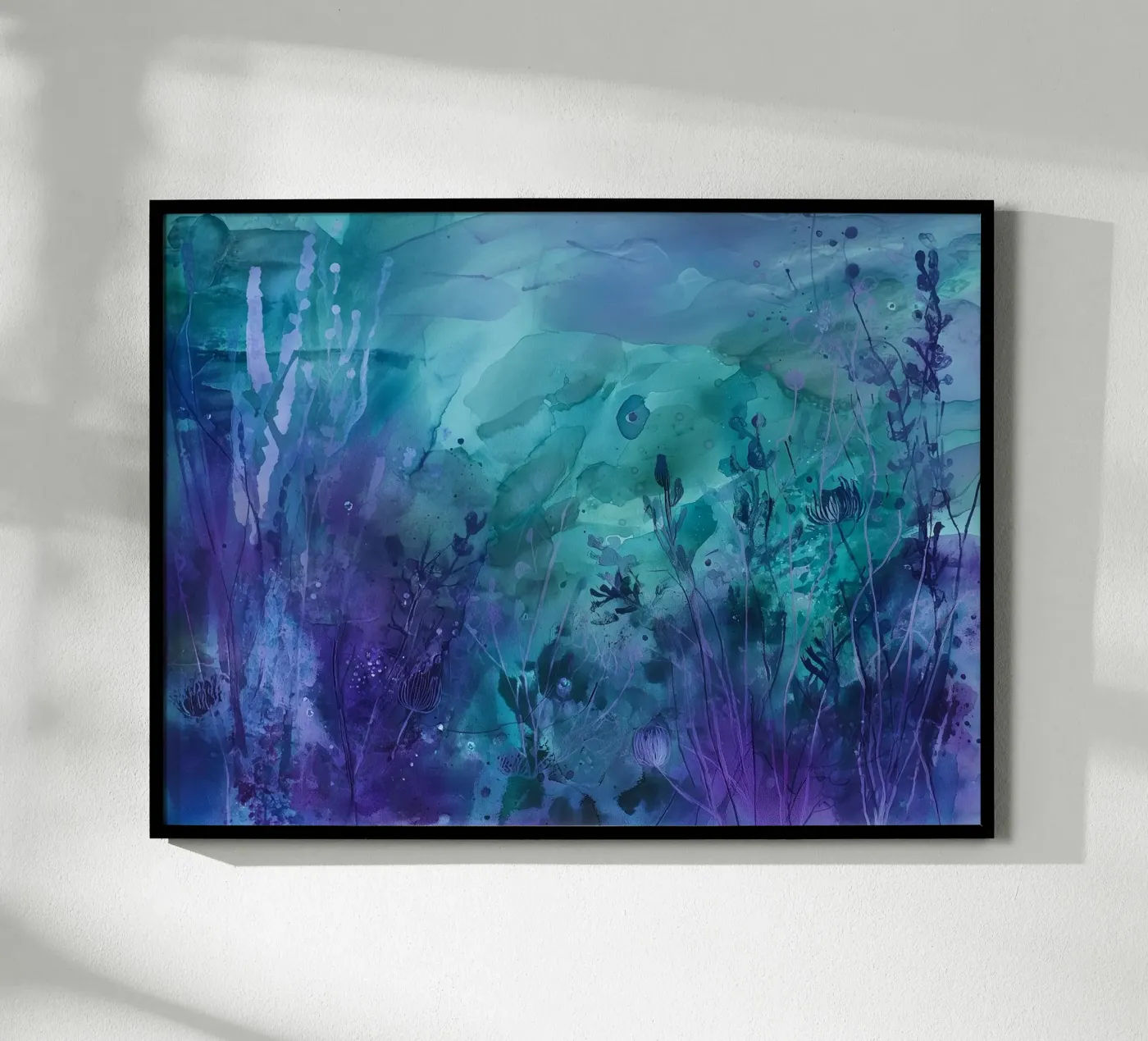 Twilight Reef poster by Matthias Keller Studio