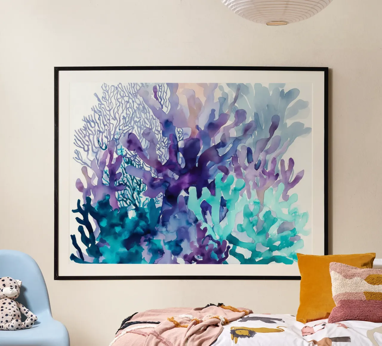 Fiore di corallo poster da Matthias Keller Studio