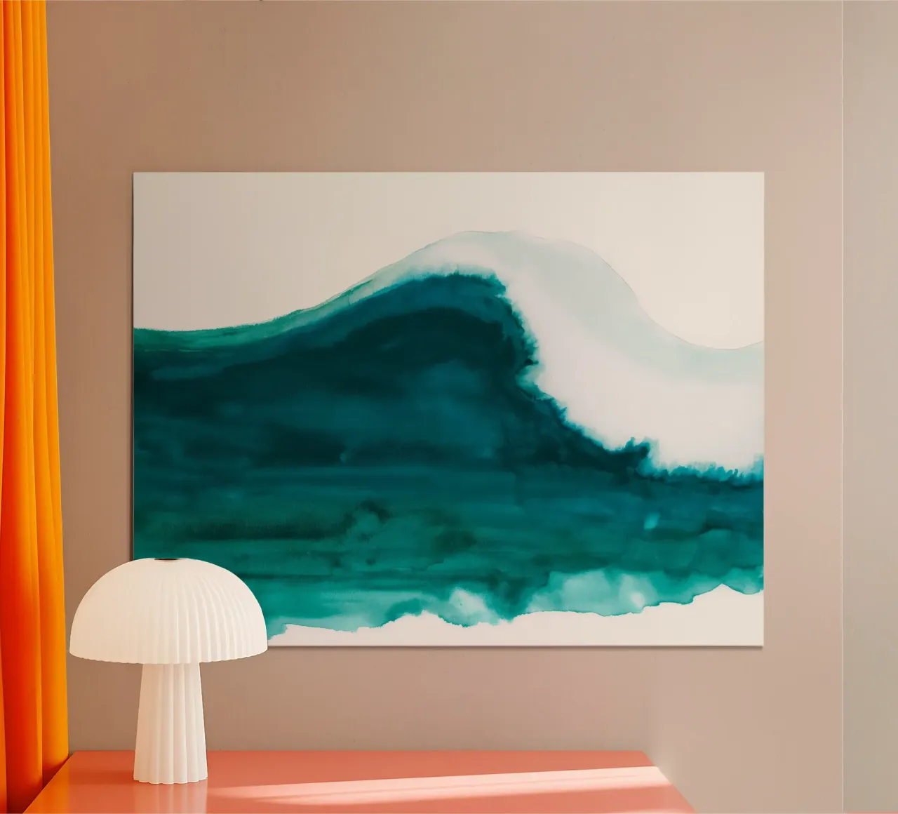 Emerald Crest poster by Matthias Keller Studio